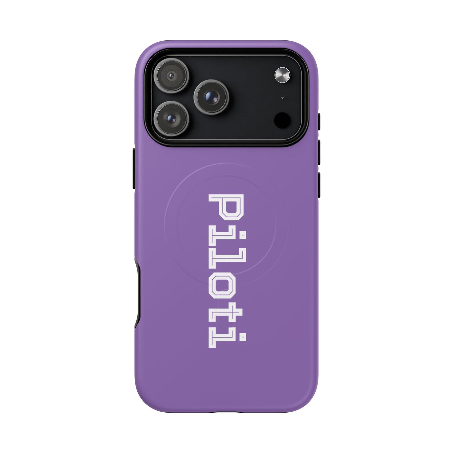 Tough Magnetic iPhone Cases Piloti in light purple Printify