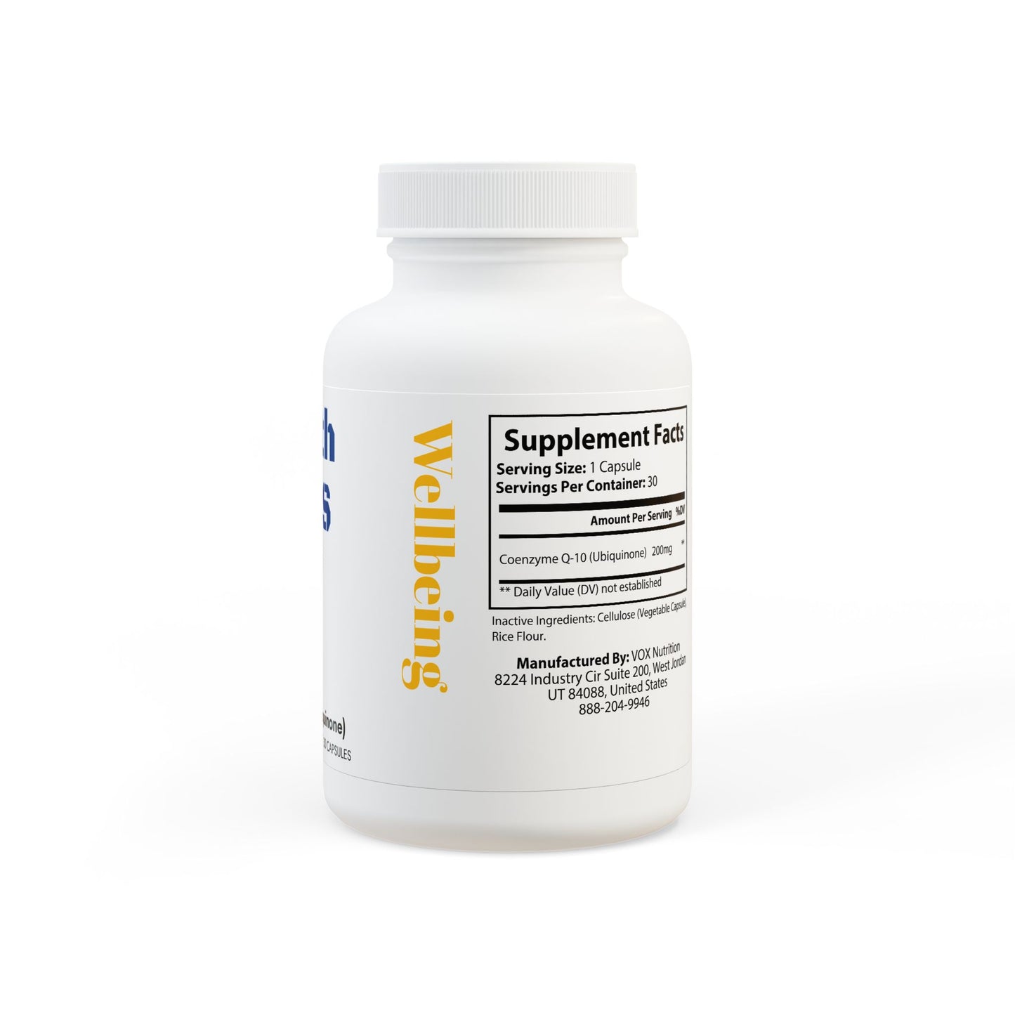 CoQ10 Ubiquinone Supplement