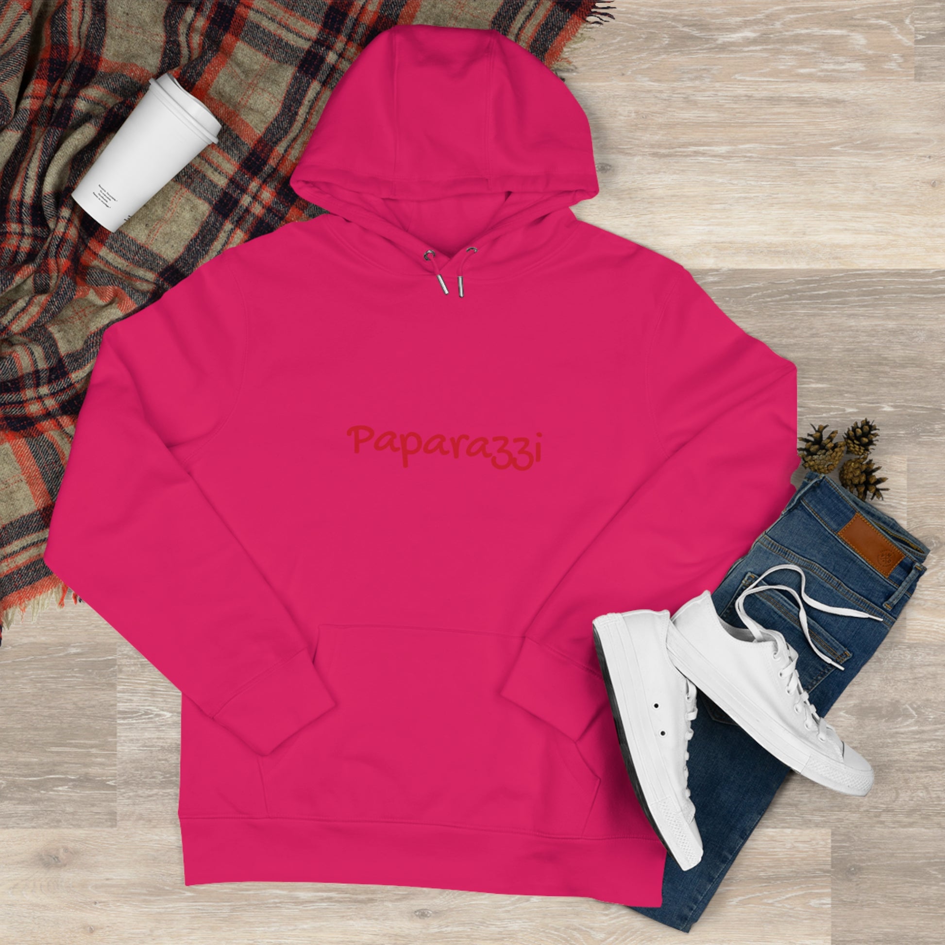 Magneta Paparazzi Dark Red Hoodie Printify