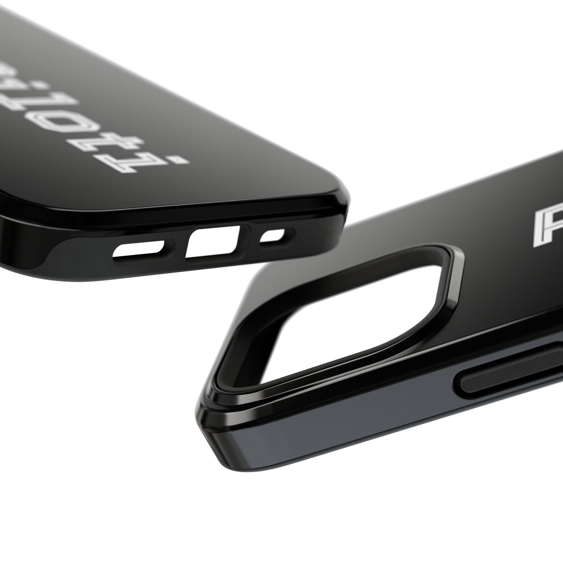 Impact-Resistant Smartphone Cases in black Printify