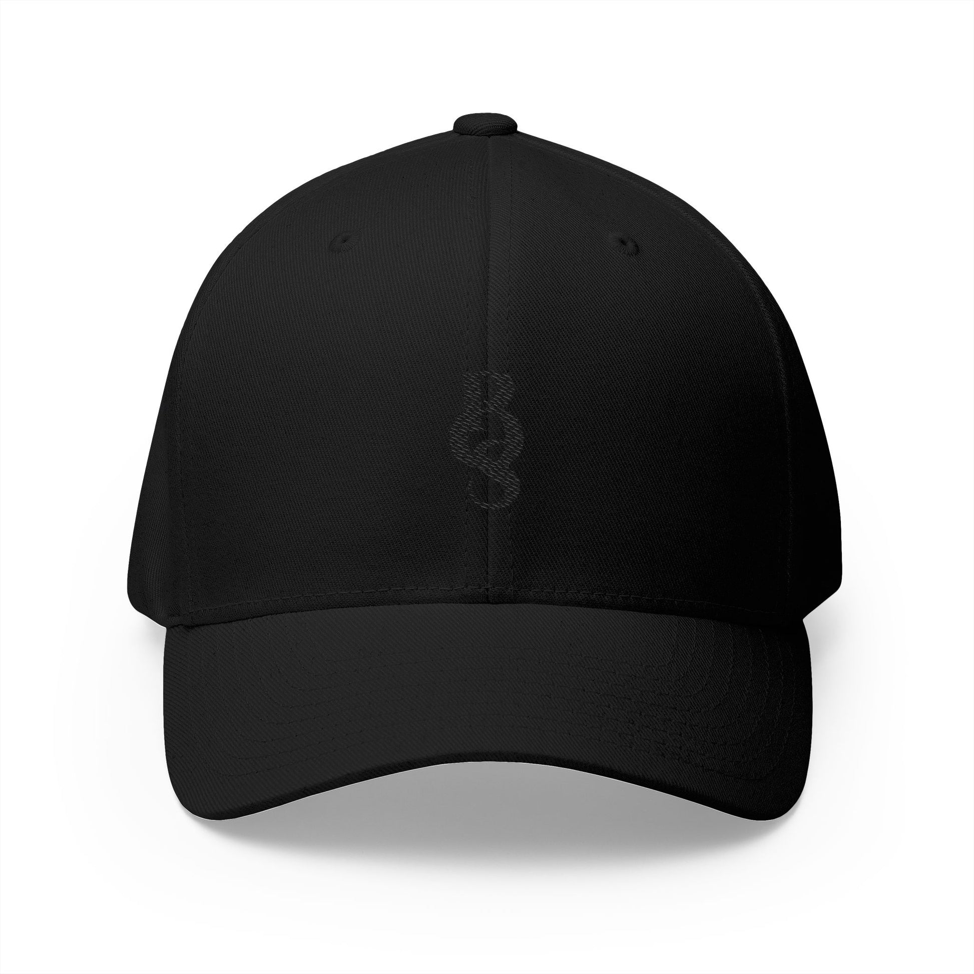 POS Black Logo Closed Back Cap Printify