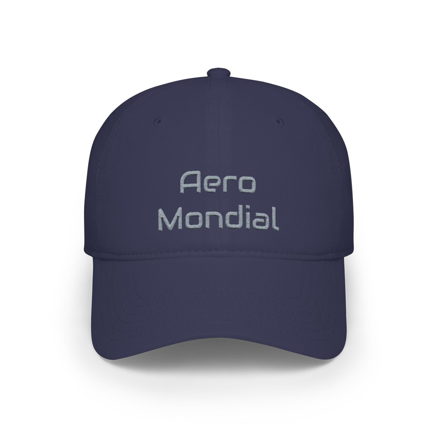 Aero Mondial Grey Baseball Cap Printify