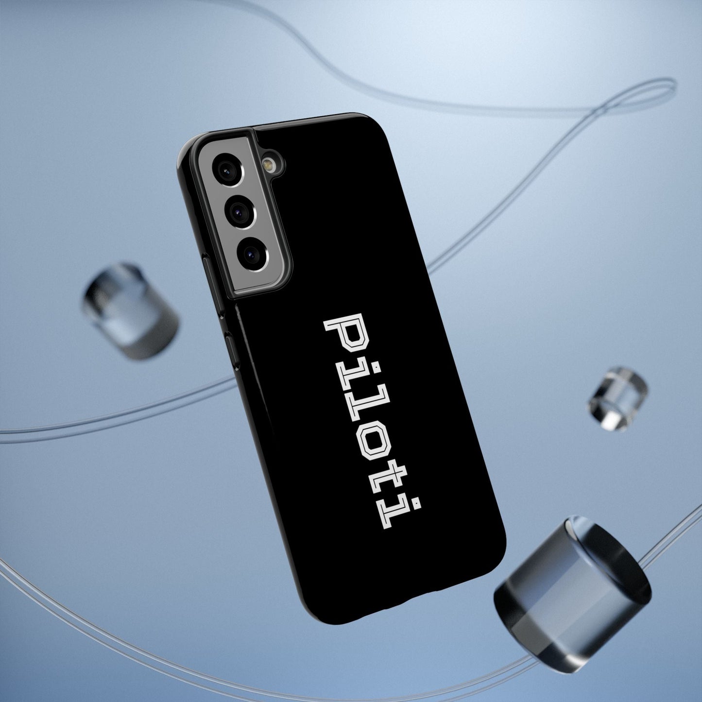Impact-Resistant Smartphone Cases in black Printify