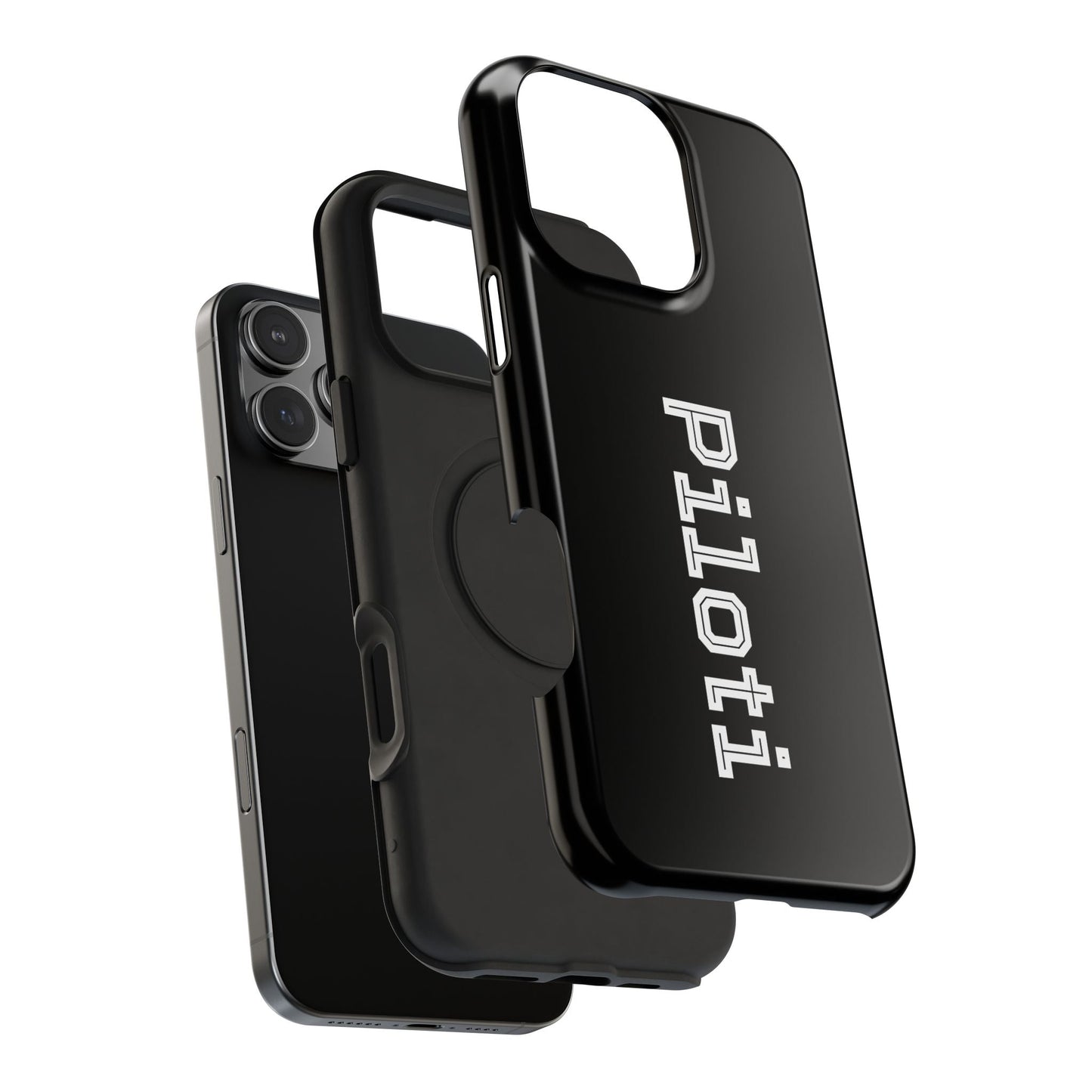 Impact-Resistant Smartphone Cases in black Printify