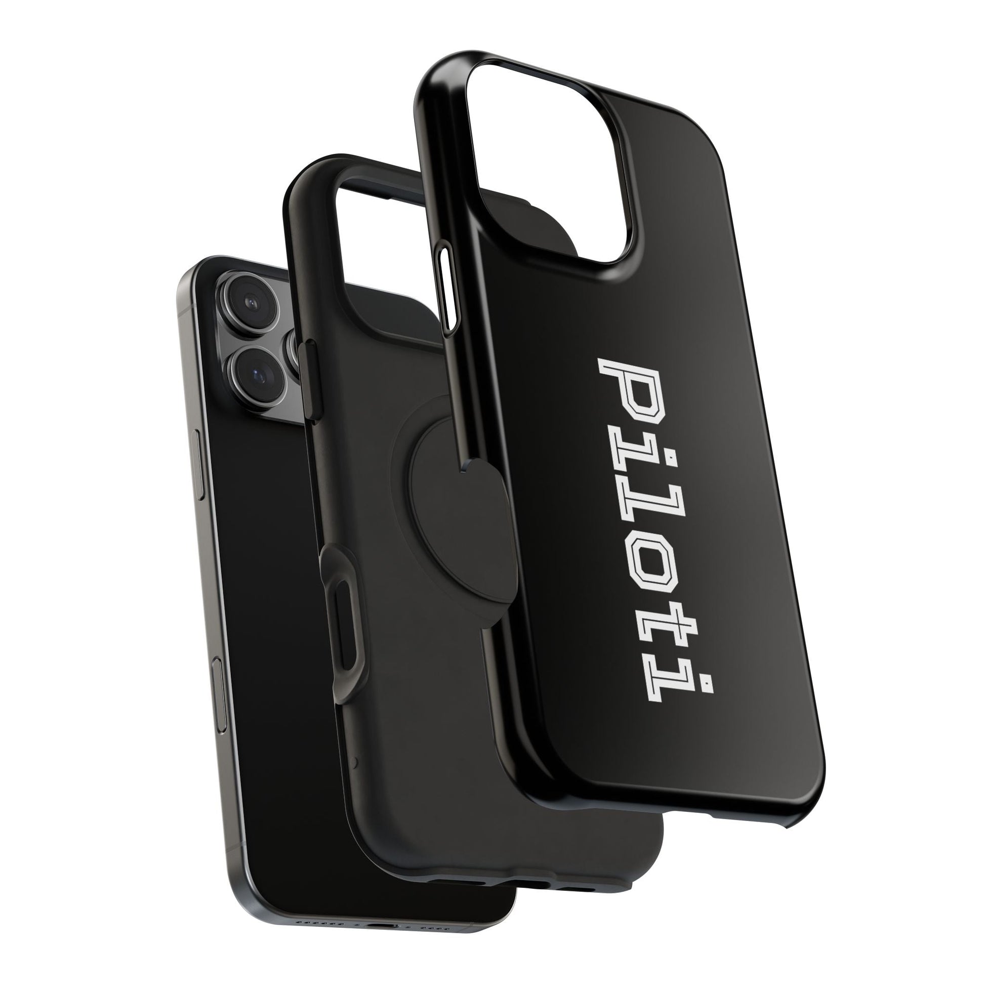 Impact-Resistant Smartphone Cases in black Printify
