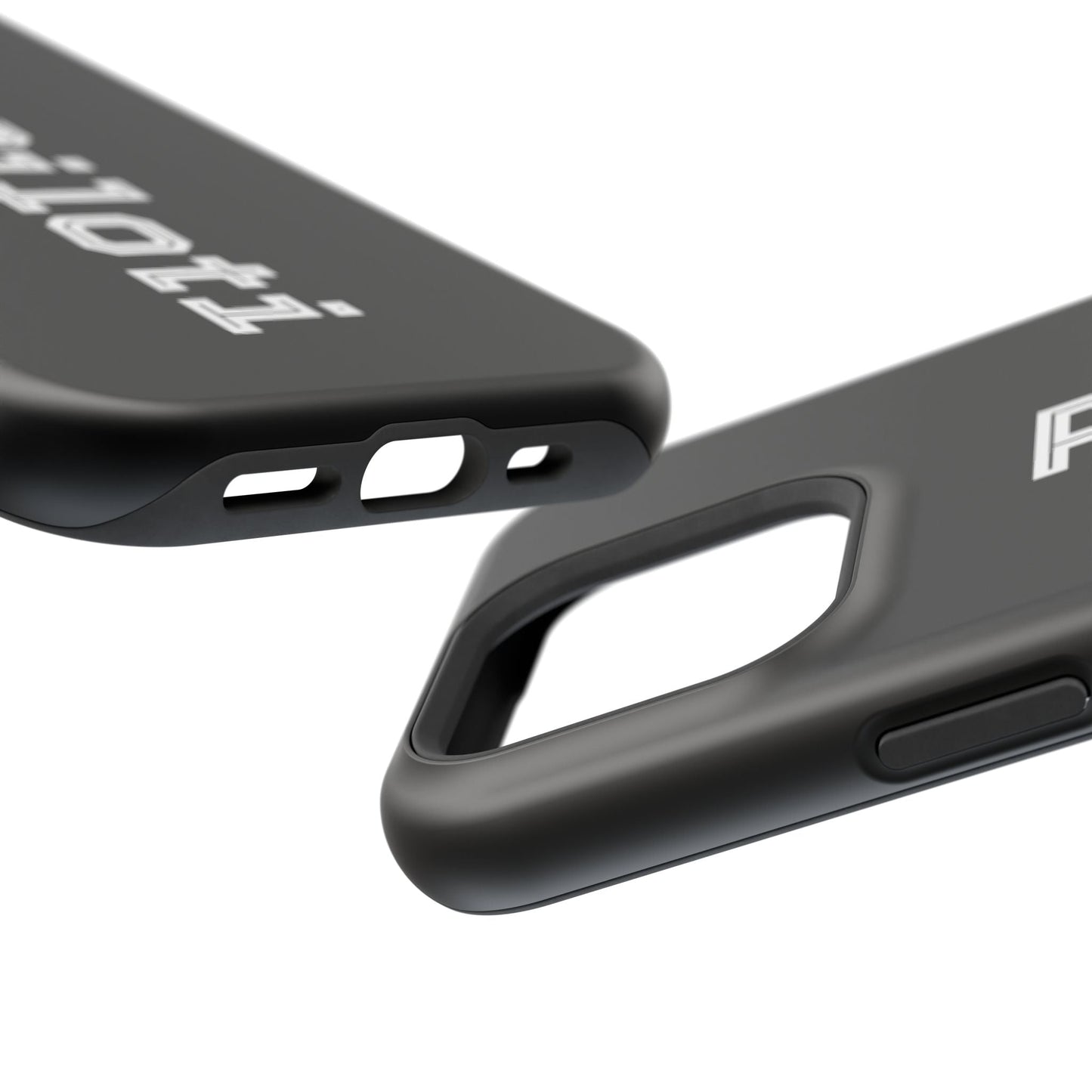 Impact-Resistant Smartphone Cases in black Printify