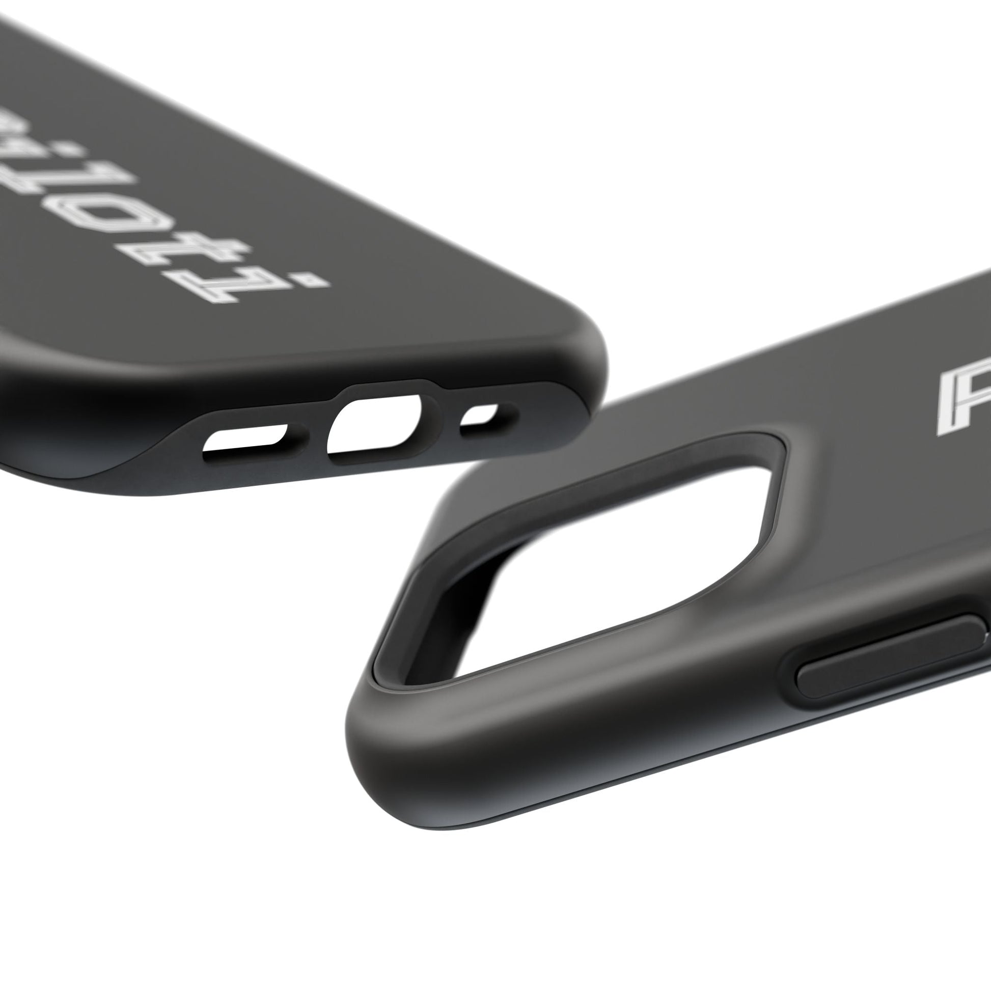 Impact-Resistant Smartphone Cases in black Printify