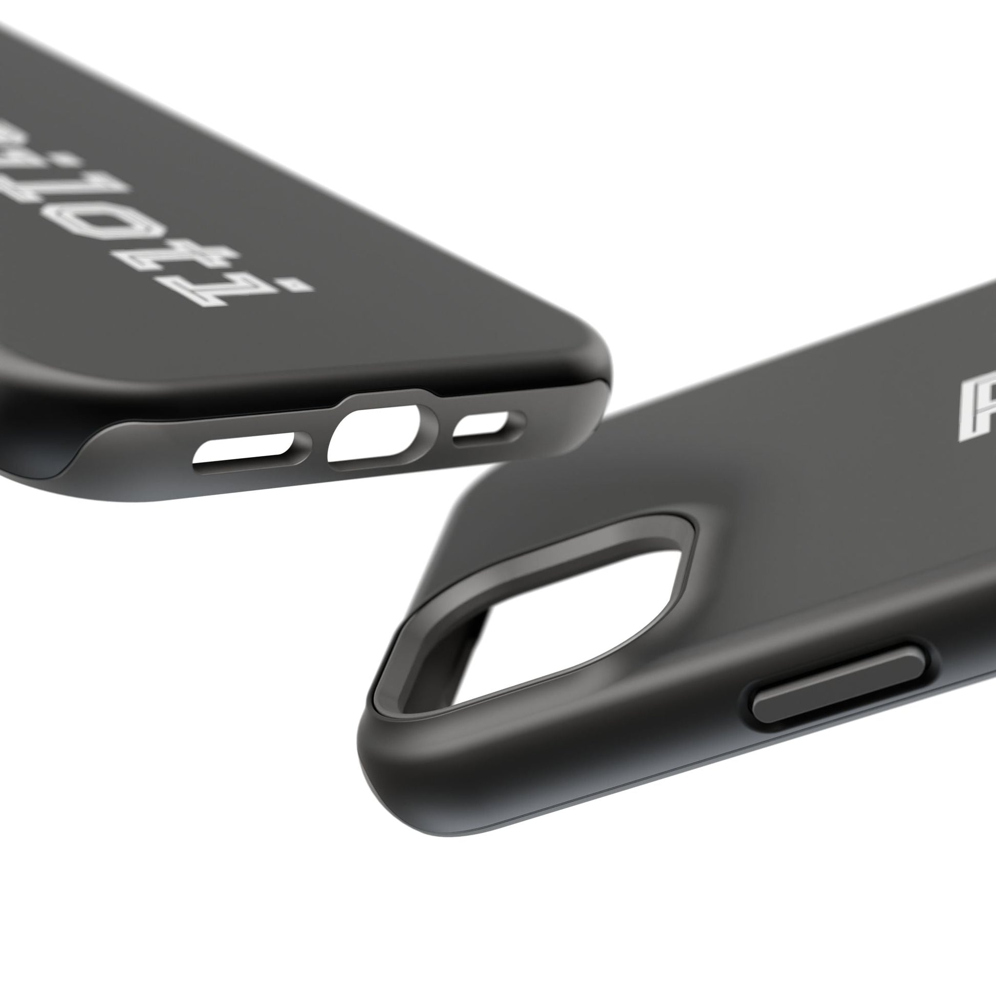Impact-Resistant Smartphone Cases in black Printify