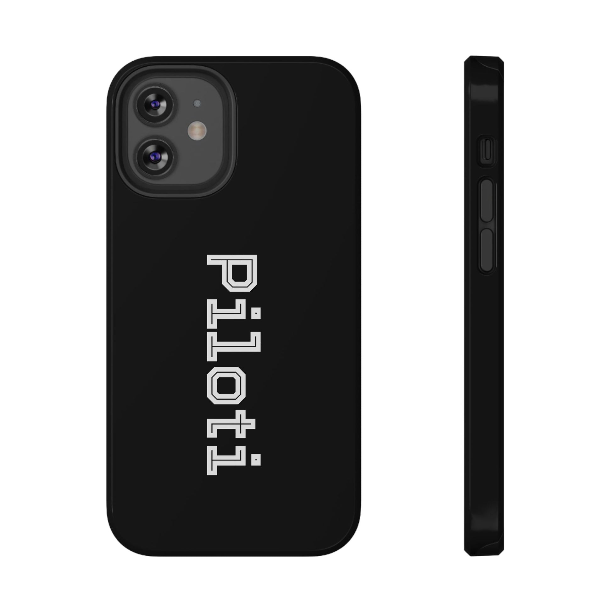 Impact-Resistant Smartphone Cases in black Printify