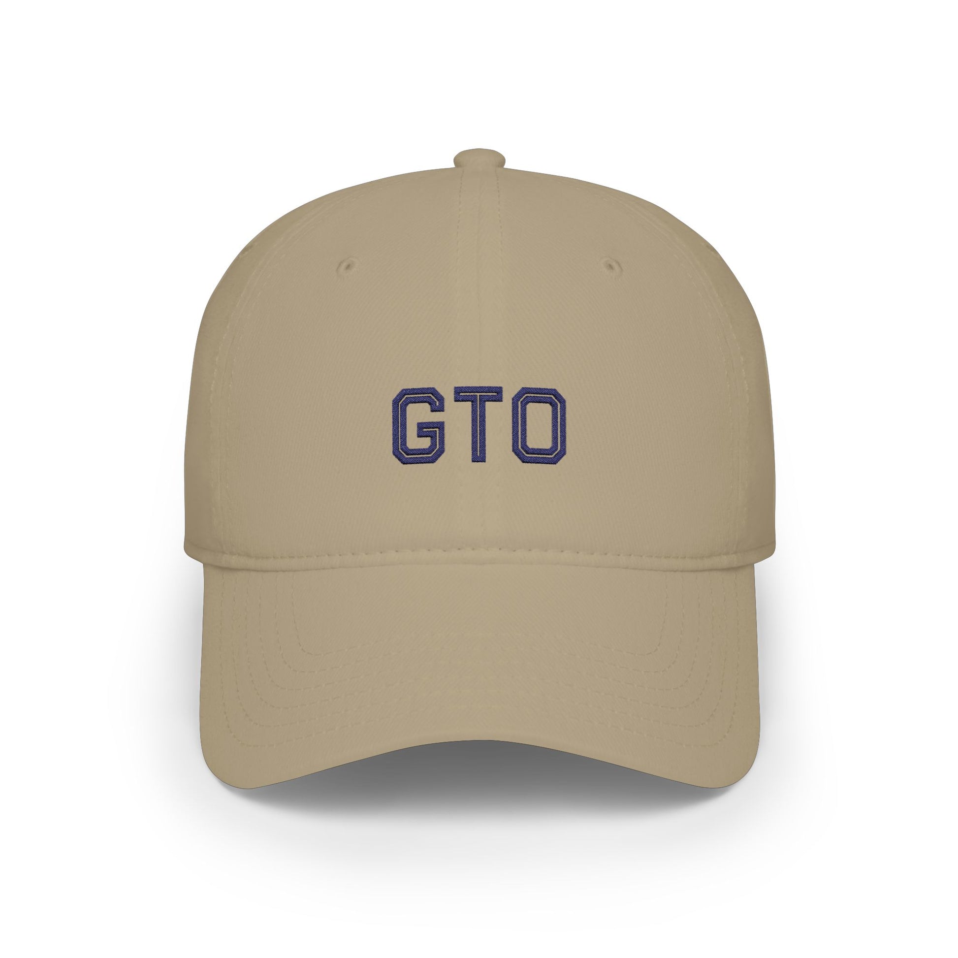 GTO Baseball Cap Navy Embroidery Printify