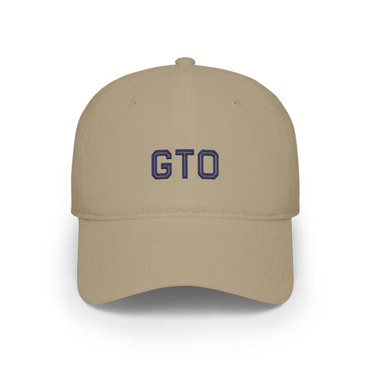 GTO Baseball Cap Navy Embroidery Printify