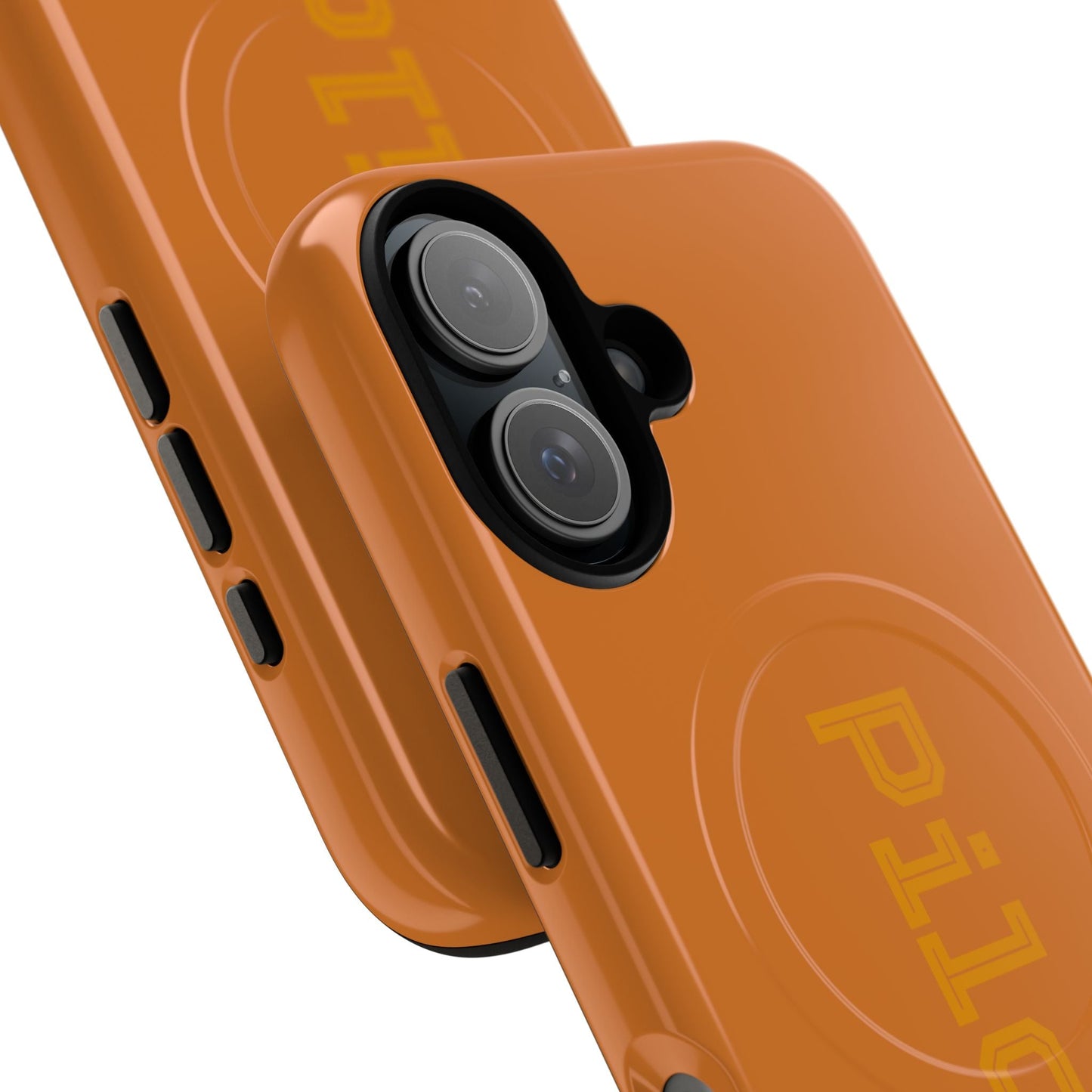 Tough Magnetic iPhone Cases Piloti in orange Printify