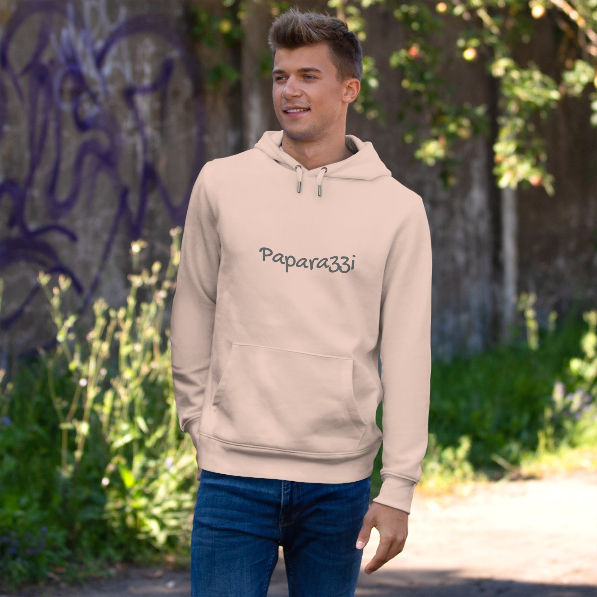 Pink Paparazzi Dark Grey Hoodie Printify