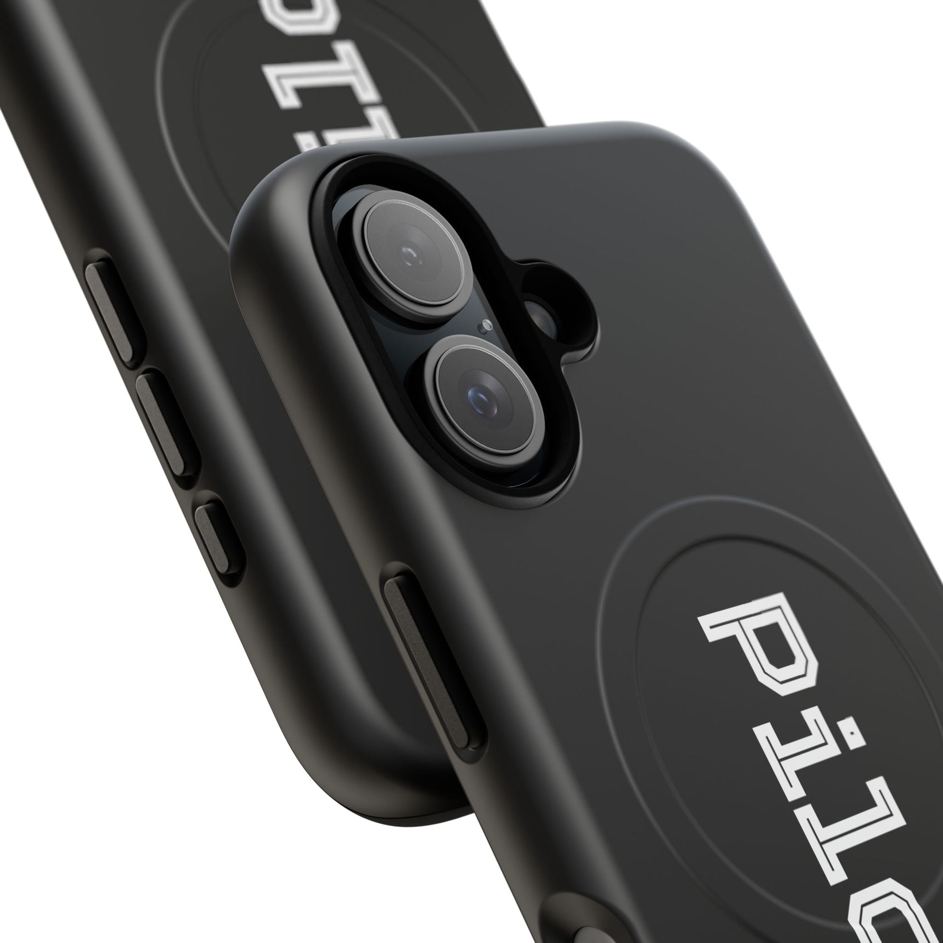 Tough Magnetic iPhone Cases Piloti in black Printify