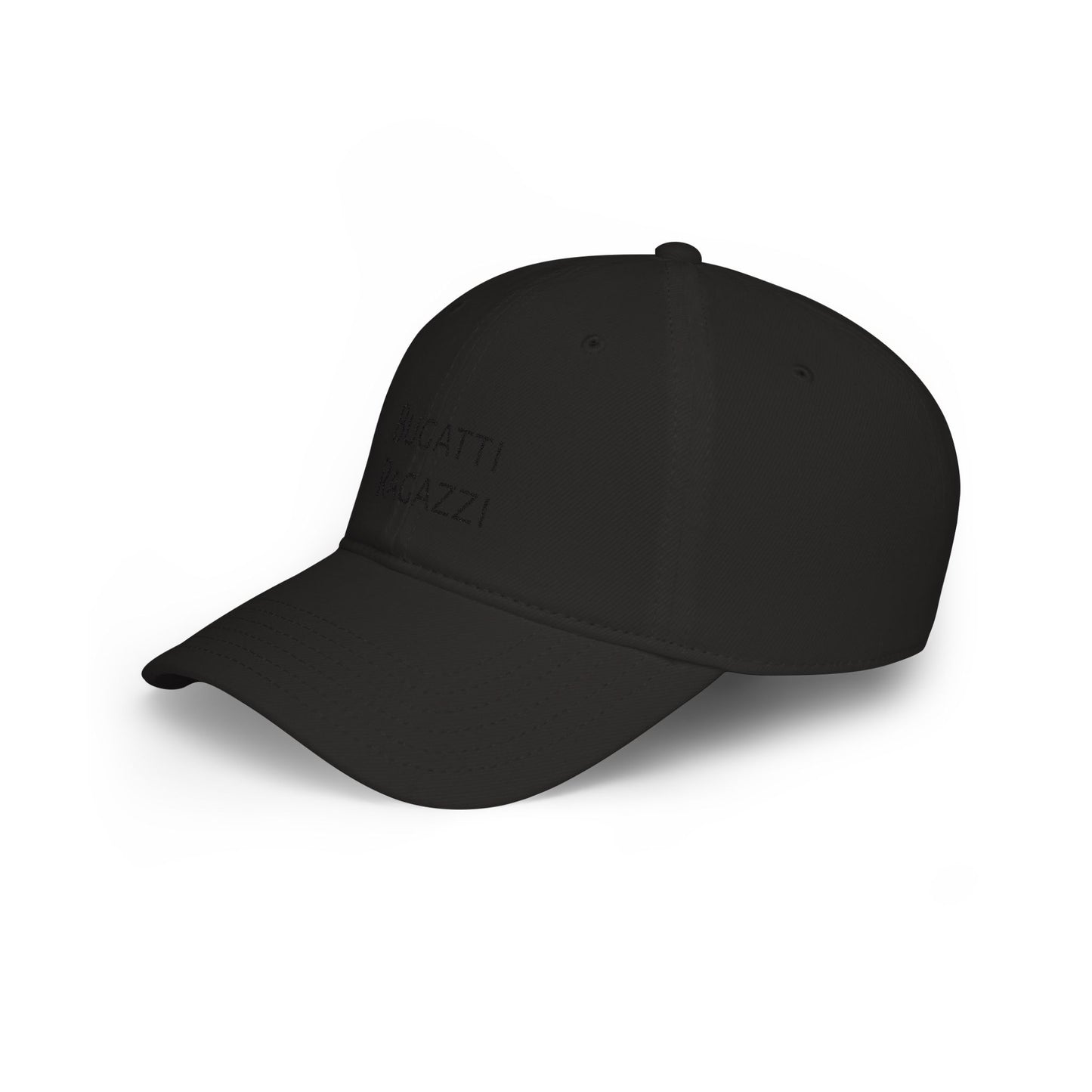 Bugatti Ragazzi Black Baseball Cap Printify