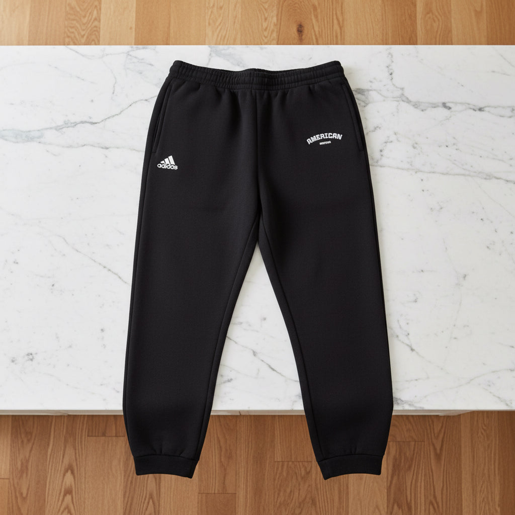 Adidas Joggers American Edition Black frontside 