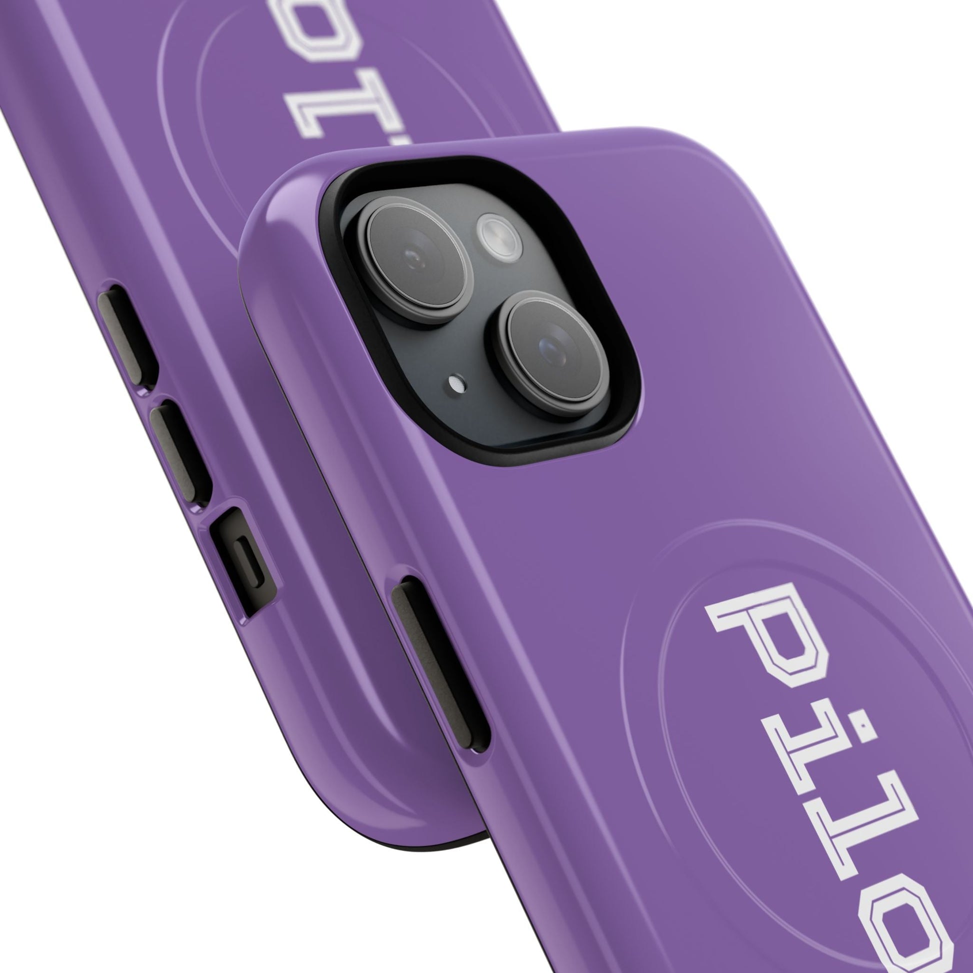 Tough Magnetic iPhone Cases Piloti in light purple Printify