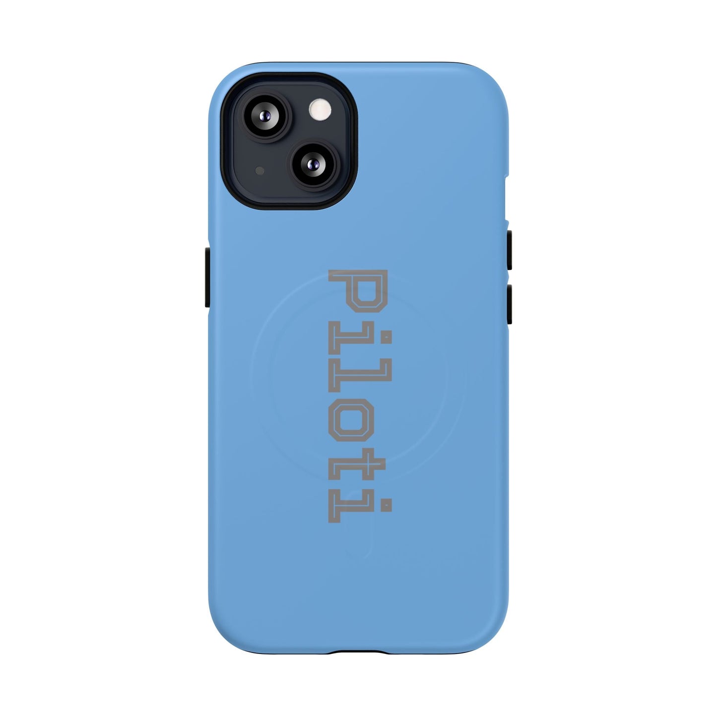 Tough Magnetic iPhone Cases Piloti in skyblue made in matt and gloss finish - UpNorth SPORTS