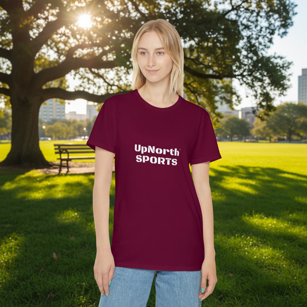 Multiplecolor Whitelabel Unisex Iconic T-Shirt Burgundy