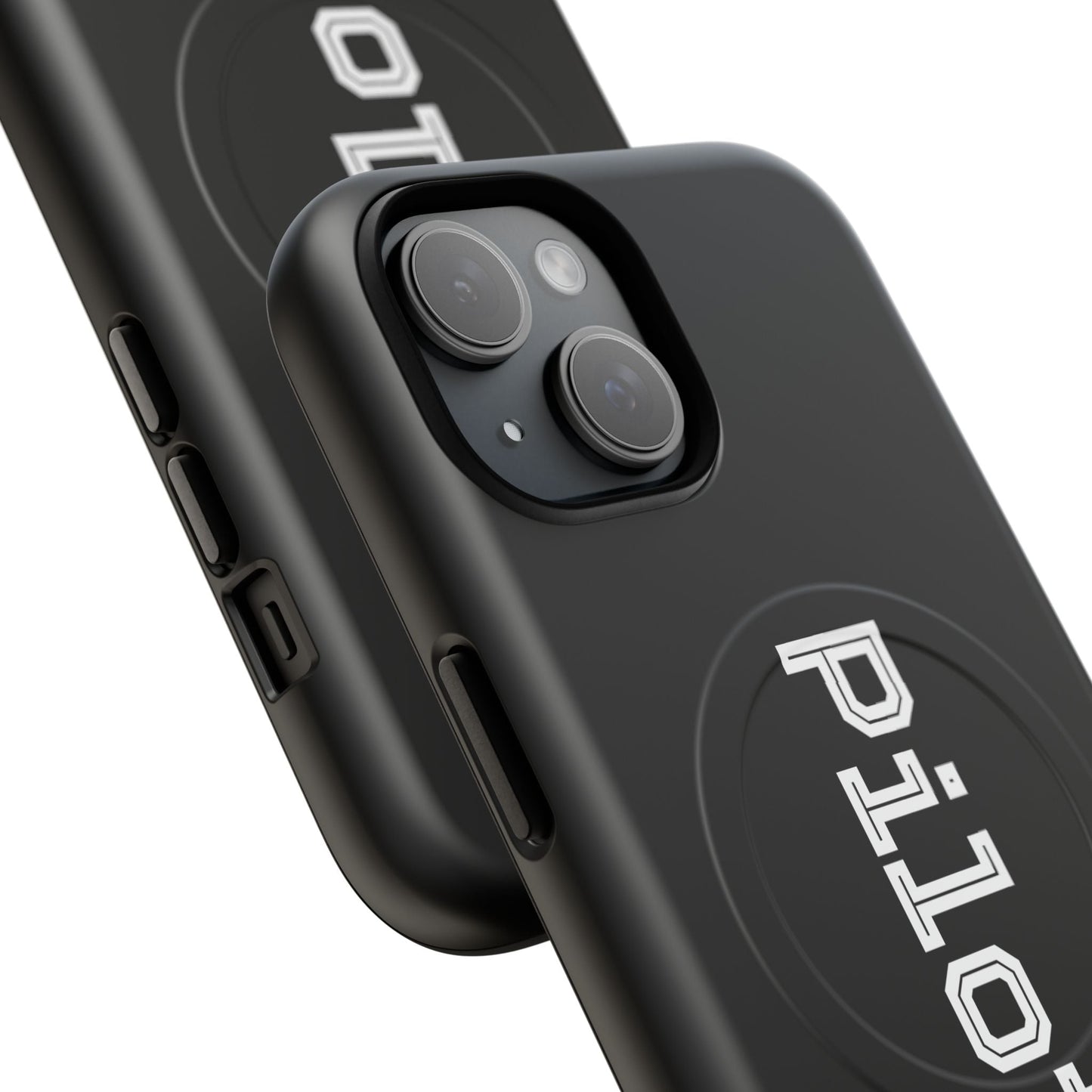 Tough Magnetic iPhone Cases Piloti in black Printify