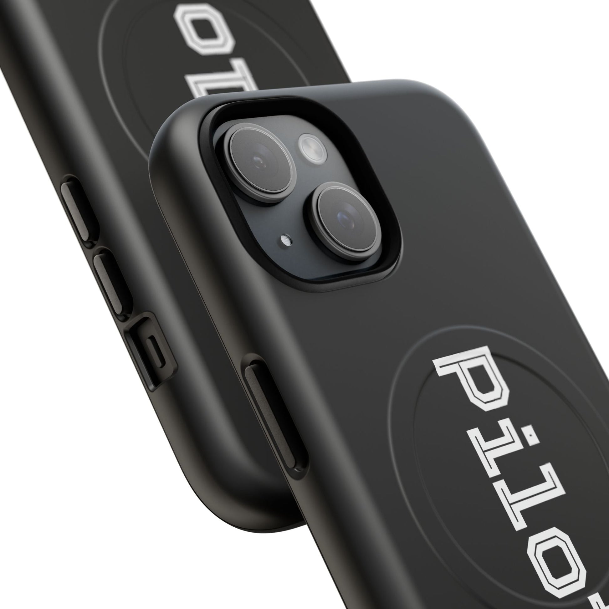Tough Magnetic iPhone Cases Piloti in black Printify