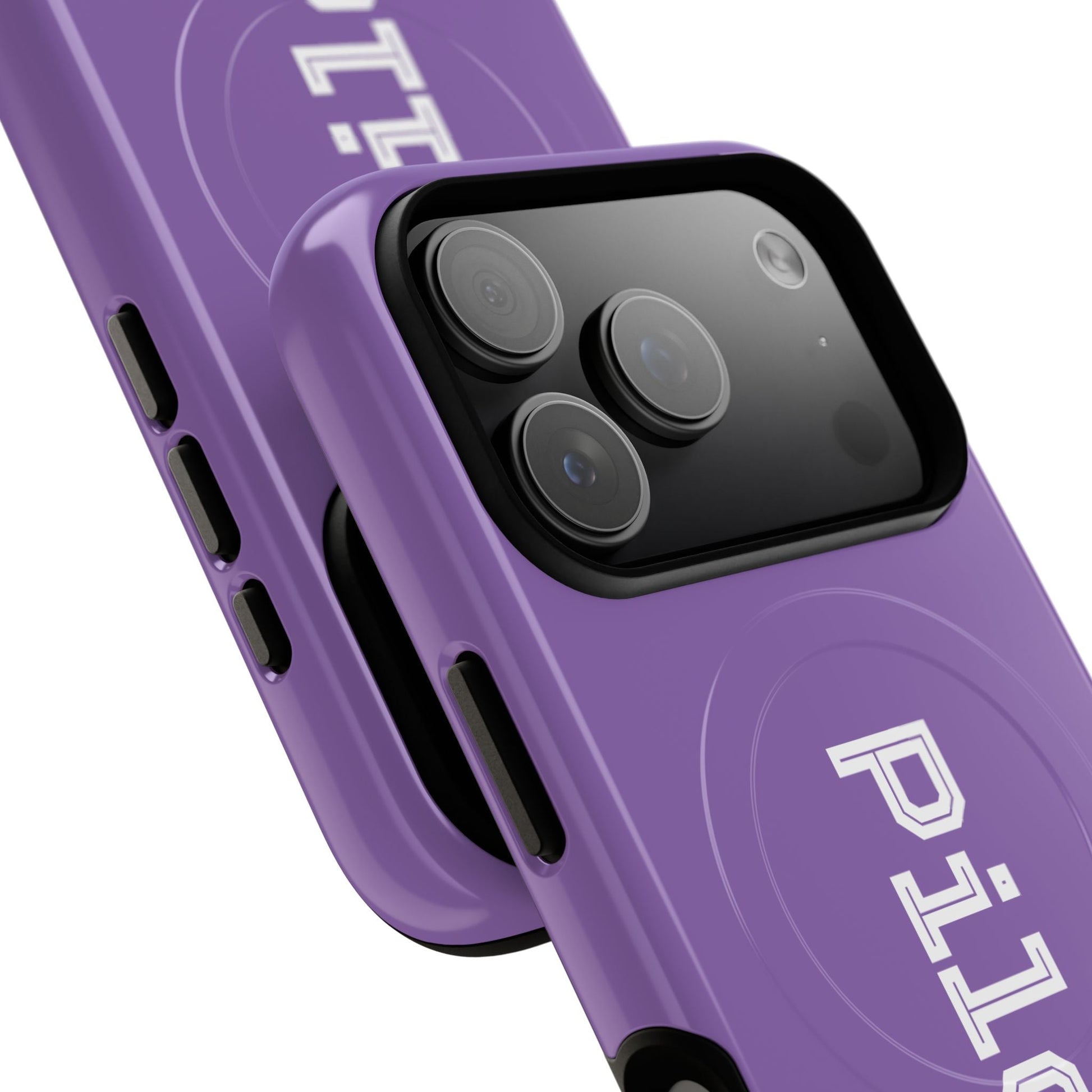 Tough Magnetic iPhone Cases Piloti in light purple Printify