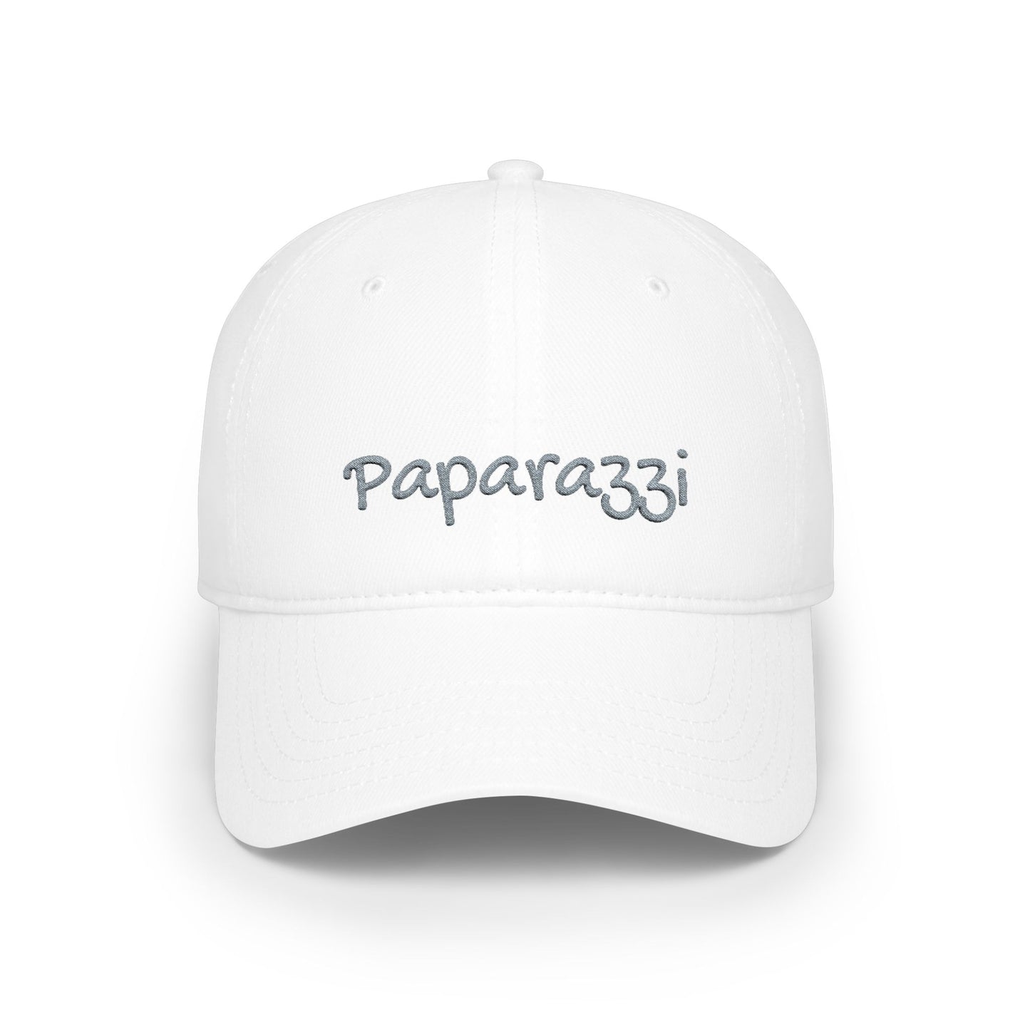 Paparazzi Baseball Cap Grey Embroidery Printify