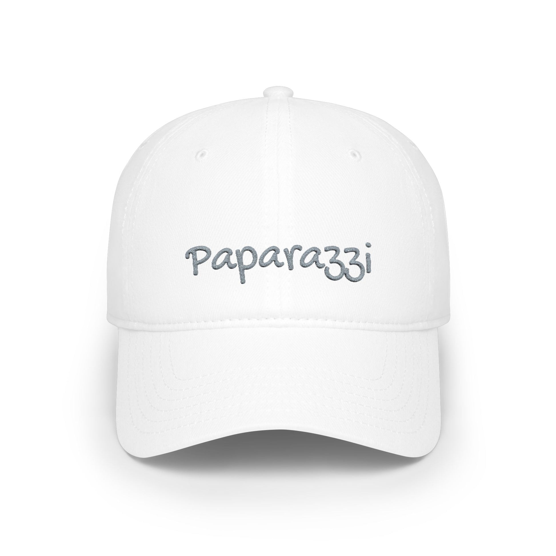 Paparazzi Baseball Cap Grey Embroidery Printify