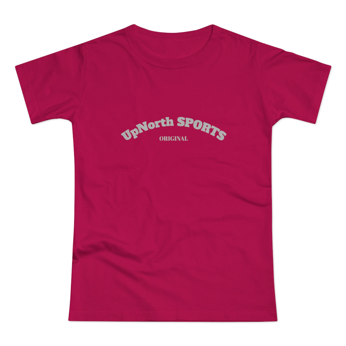 Women Sorbet T-Shirt Light Grey front - UpNorth SPORTS