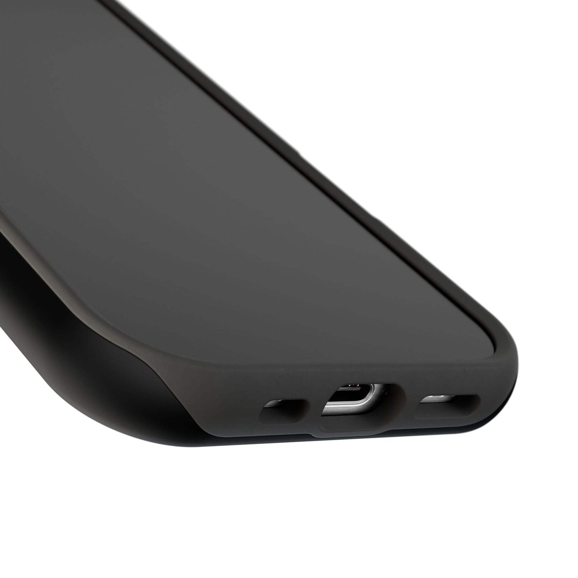 Impact-Resistant Smartphone Cases in black Printify