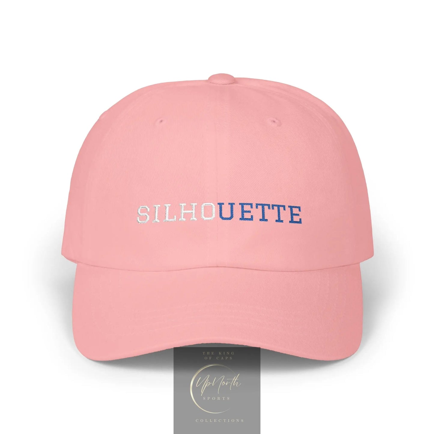 Pink Paparazzi Silhouette Royal Classic Cap front - UpNorth SPORTS