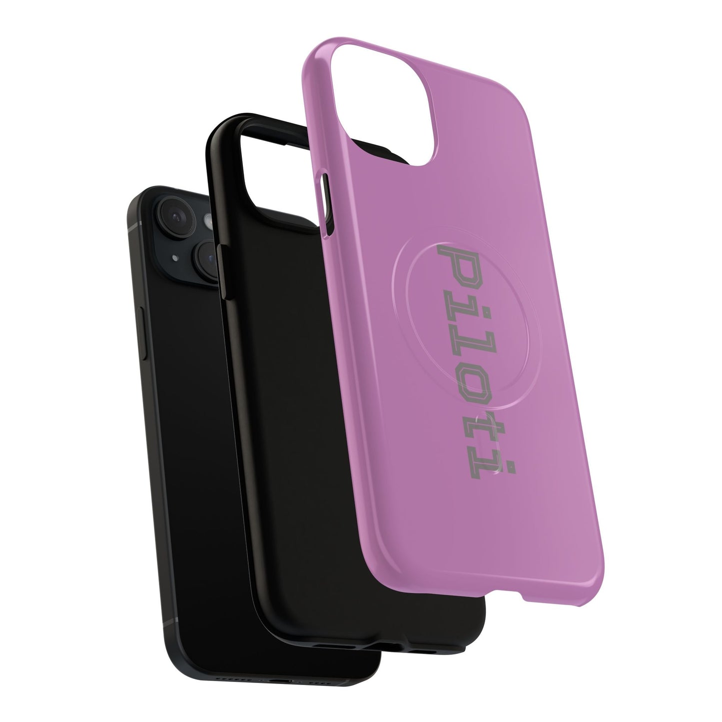 Tough Magnetic iPhone Cases Piloti in pink Printify