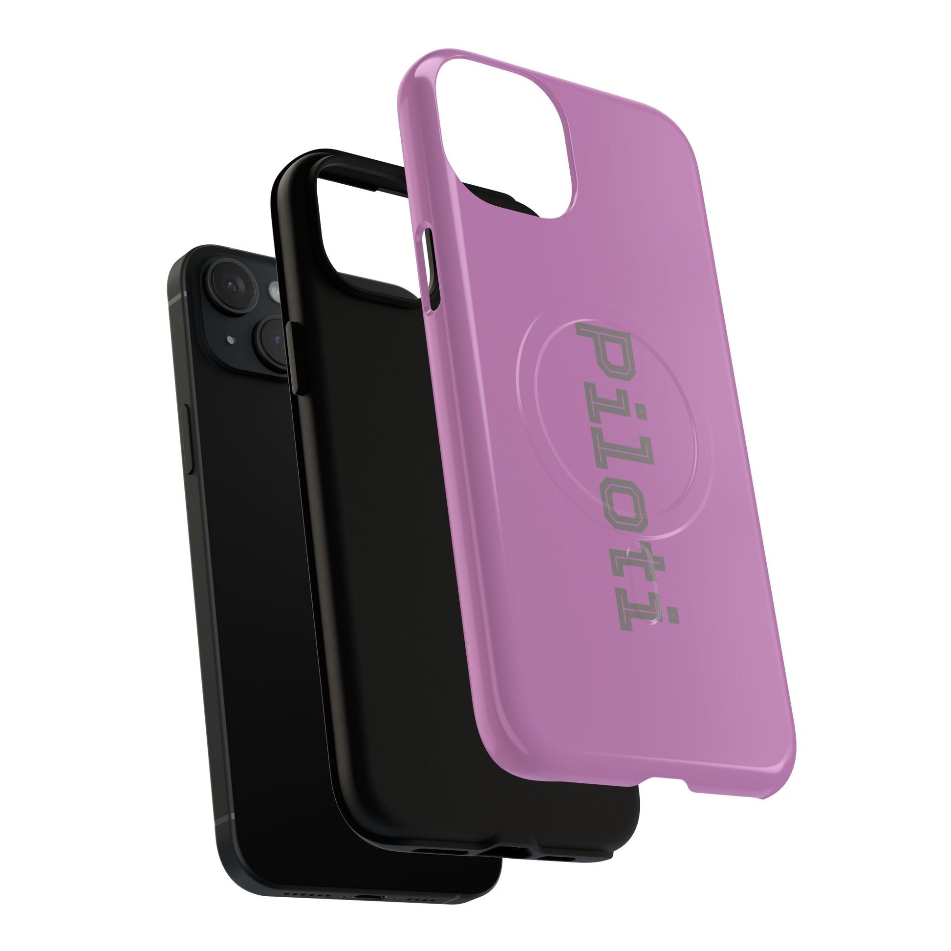 Tough Magnetic iPhone Cases Piloti in pink Printify