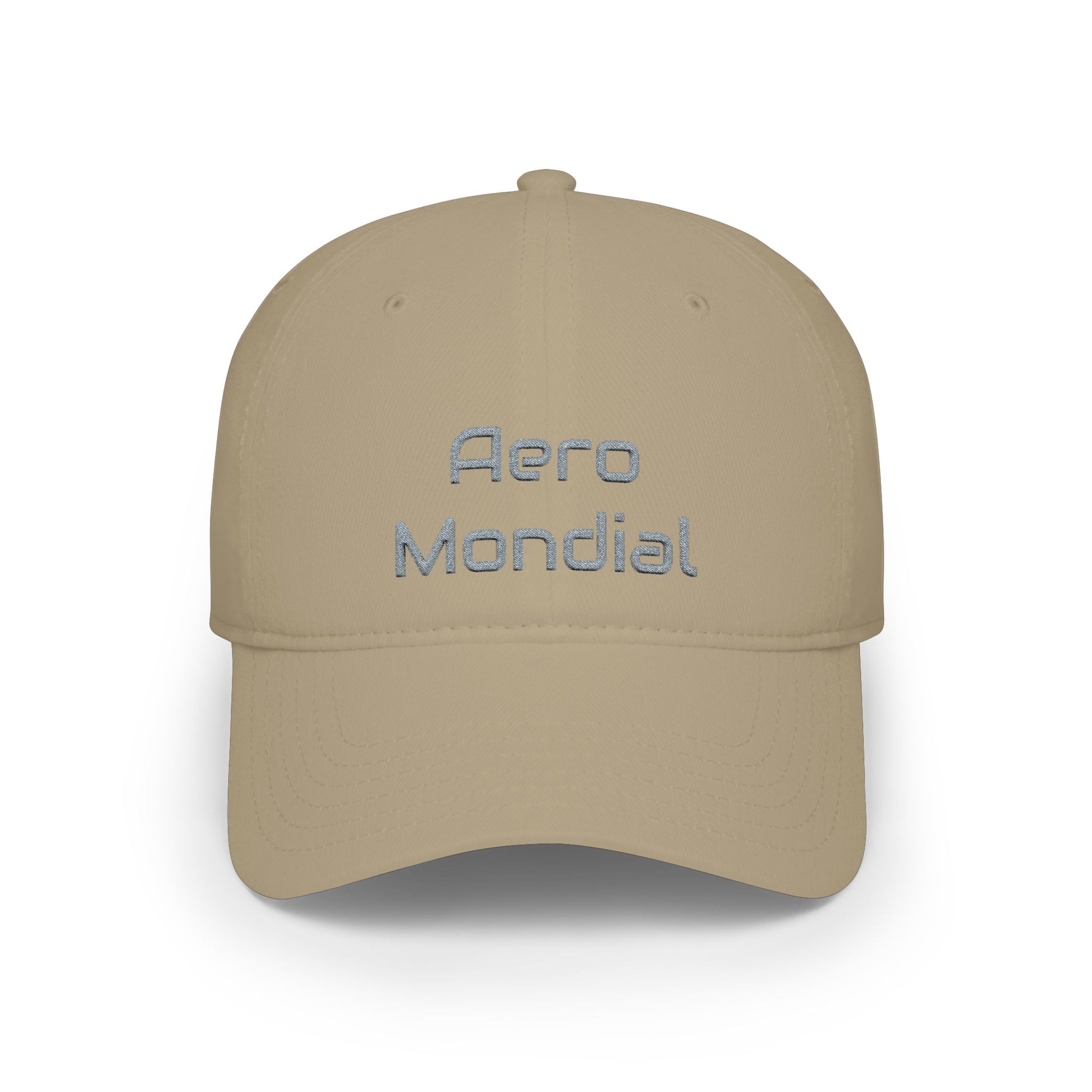 Aero Mondial Grey Baseball Cap Printify