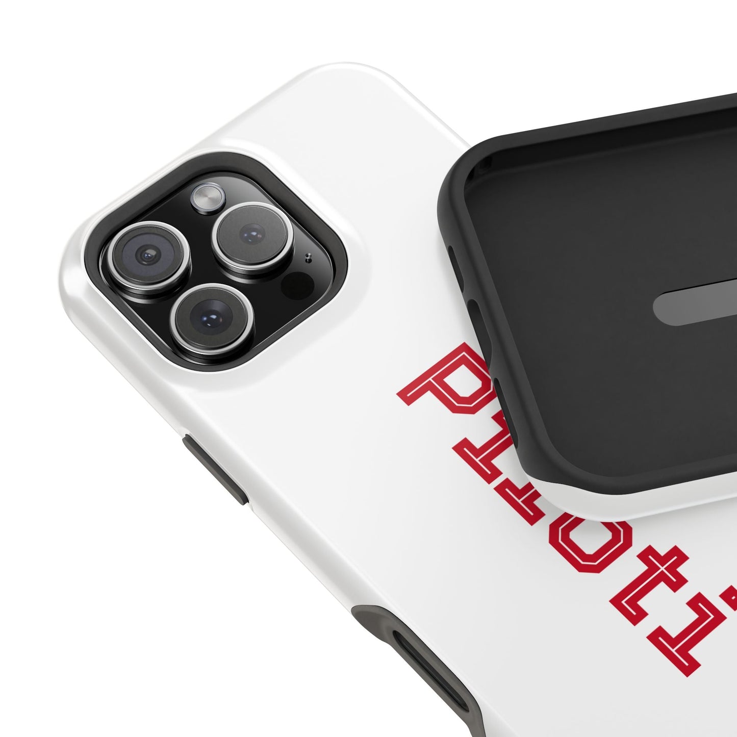 Impact-Resistant Smartphone Cases in white Printify