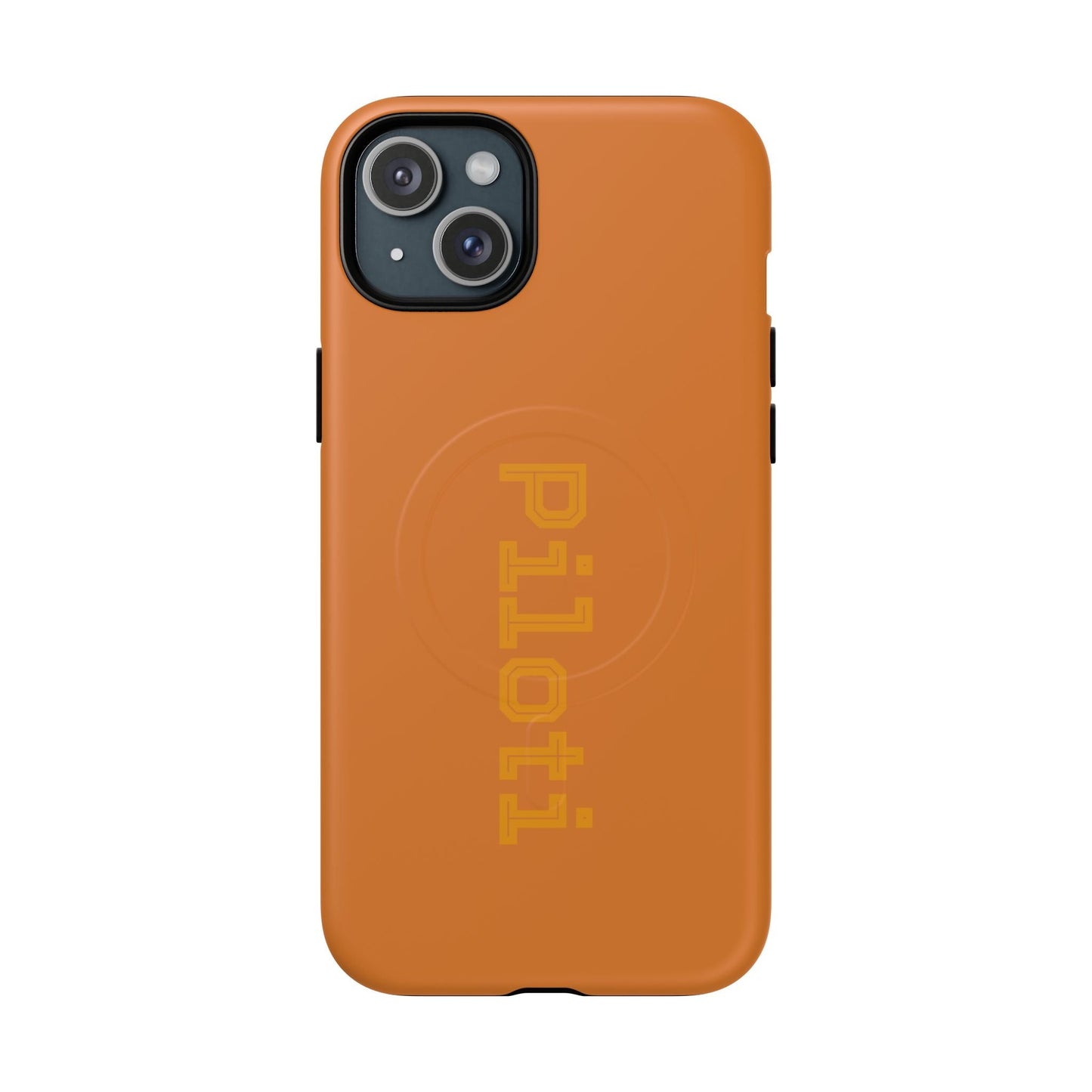 Tough Magnetic iPhone Cases Piloti in orange Printify