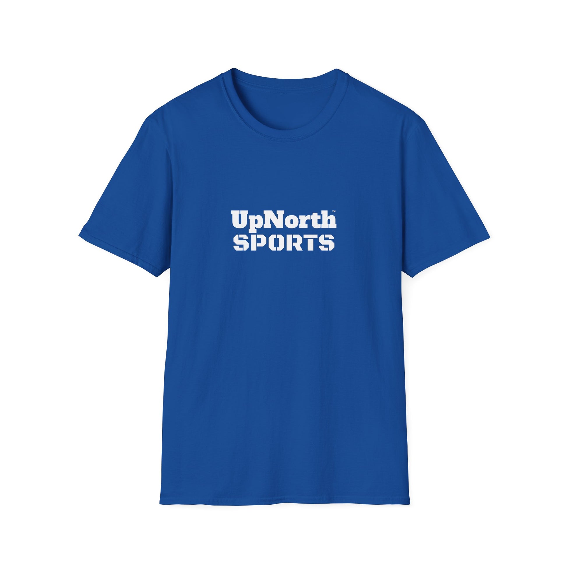 Royalblue White Unisex T-shirt Printify