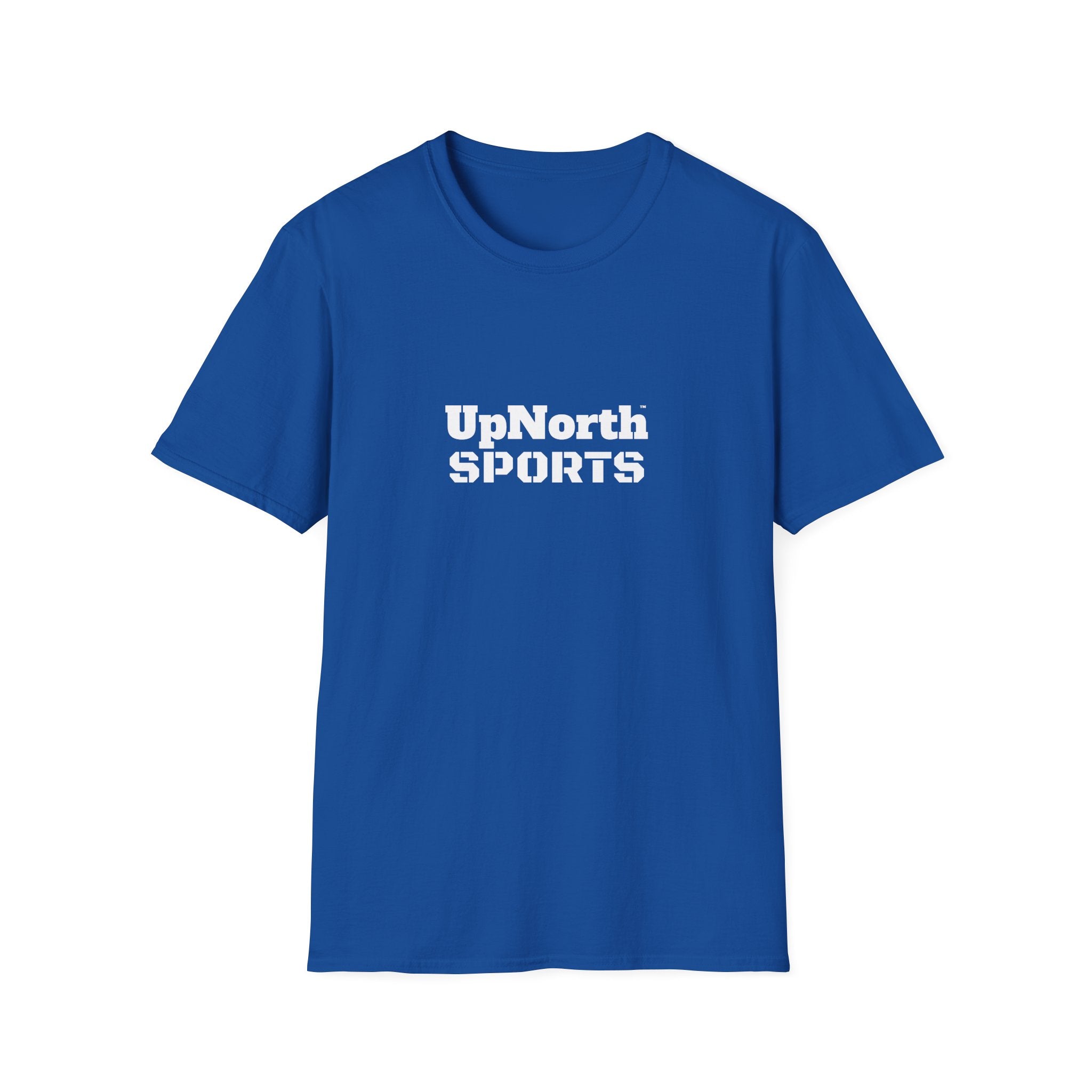 Royalblue White Unisex T-Shirt front - UpNorth SPORTS
