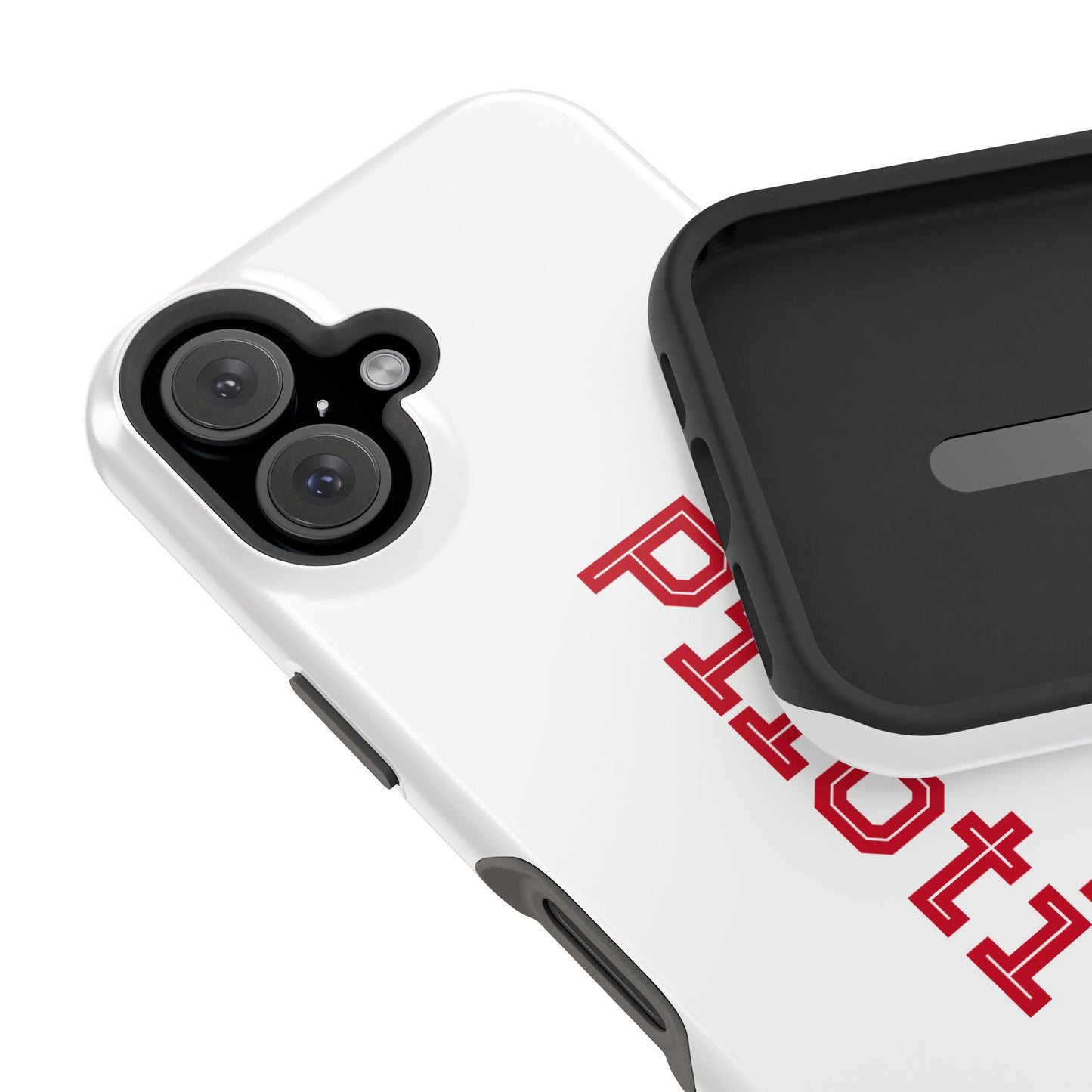 Impact-Resistant Smartphone Cases in white Printify