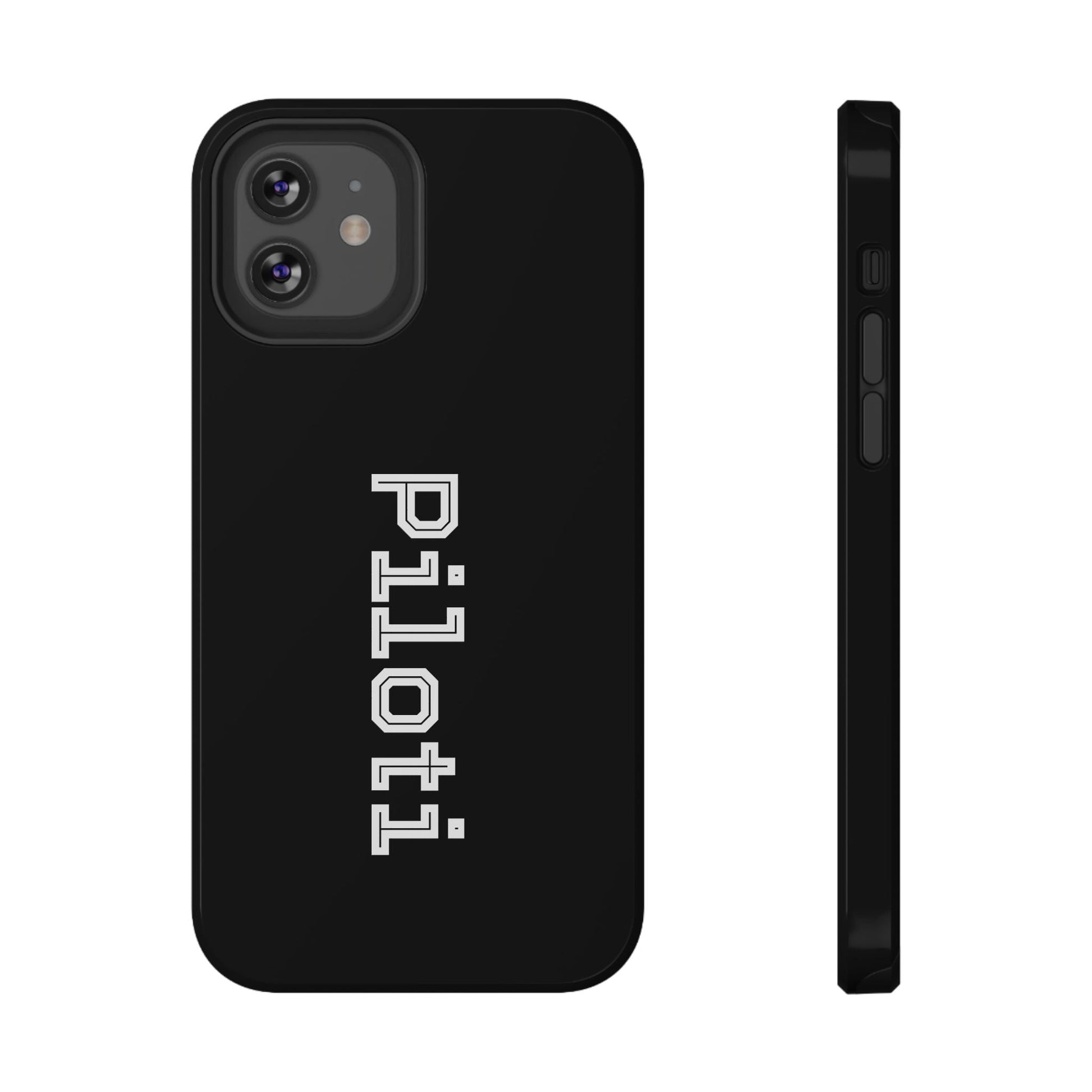 Impact-Resistant Smartphone Cases in black Printify