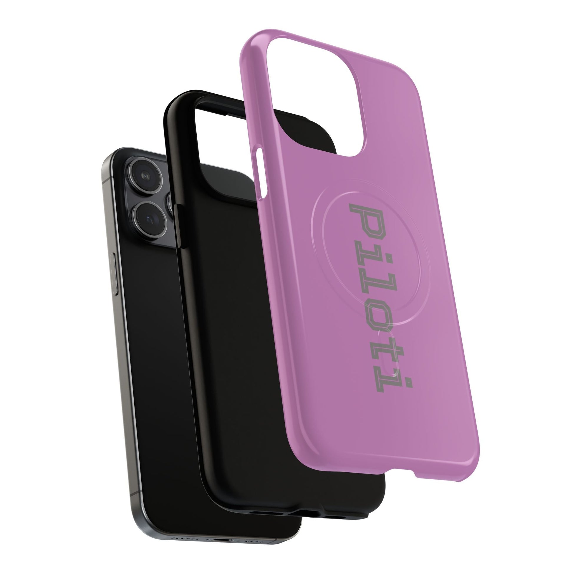 Tough Magnetic iPhone Cases Piloti in pink Printify