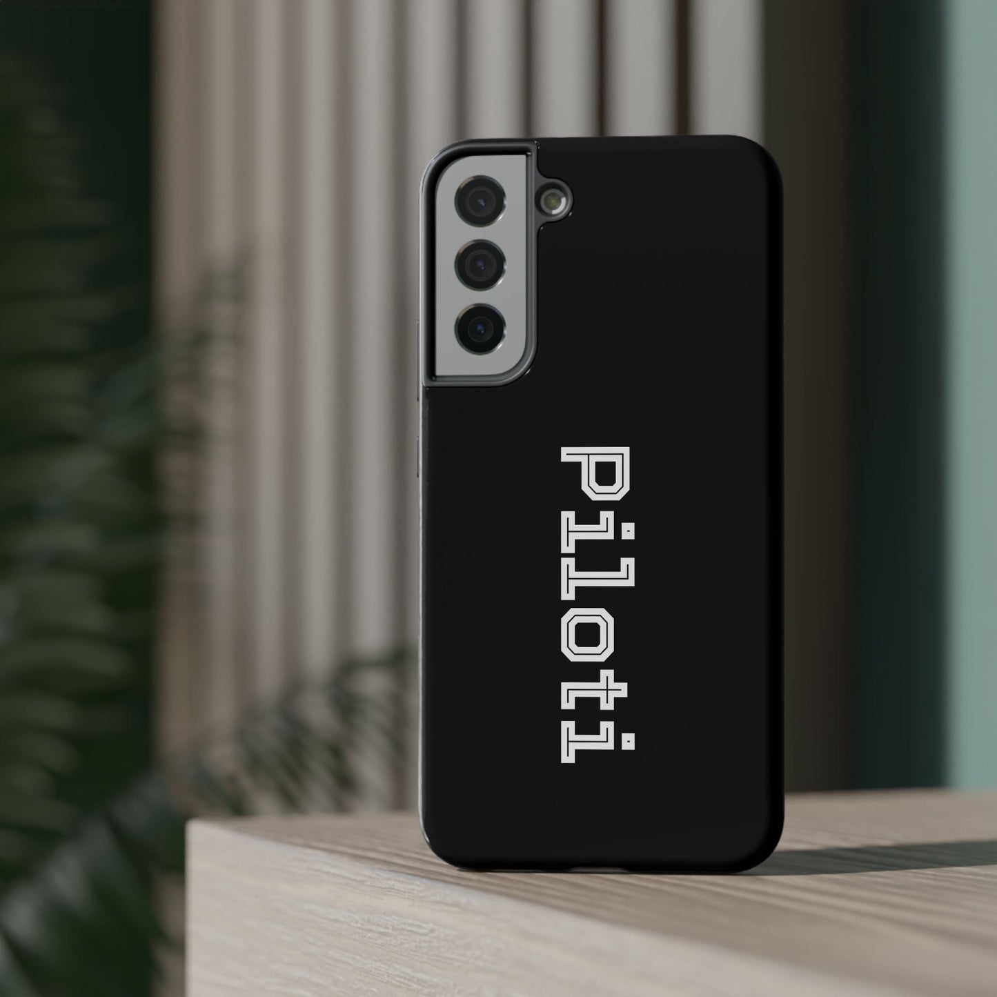 Impact-Resistant Smartphone Cases in black Printify