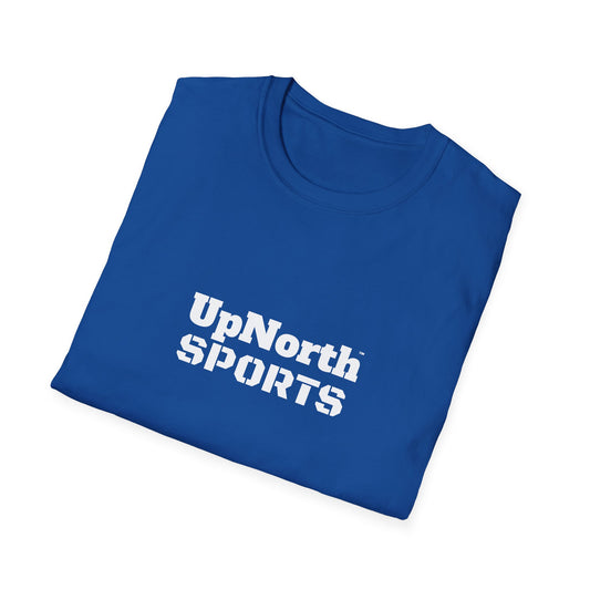 Royalblue White Unisex T-Shirt folded - UpNorth SPORTS