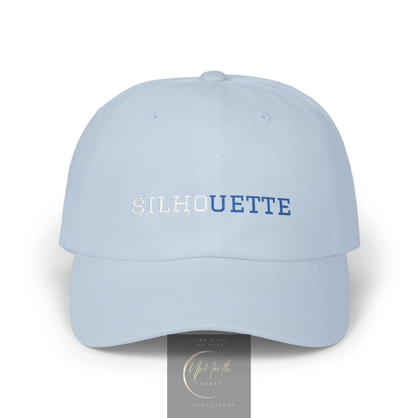 Light Blue Paparazzi Silhouette Royal Classic Cap front - UpNorth SPORTS