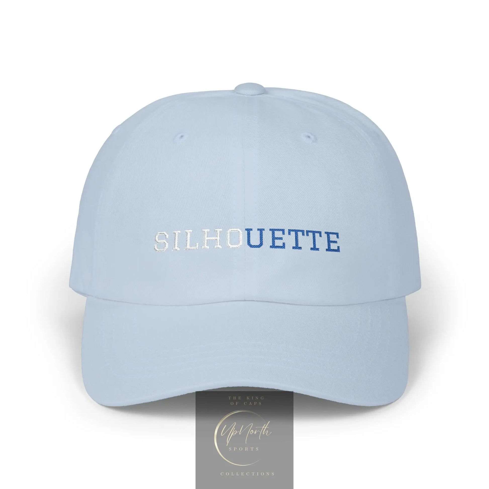 Light Blue Paparazzi Silhouette Royal Classic Cap front - UpNorth SPORTS