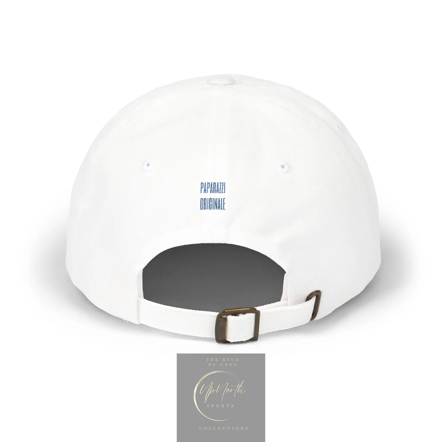 White Paparazzi Silhouette Royal Classic Cap backside - UpNorth SPORTS