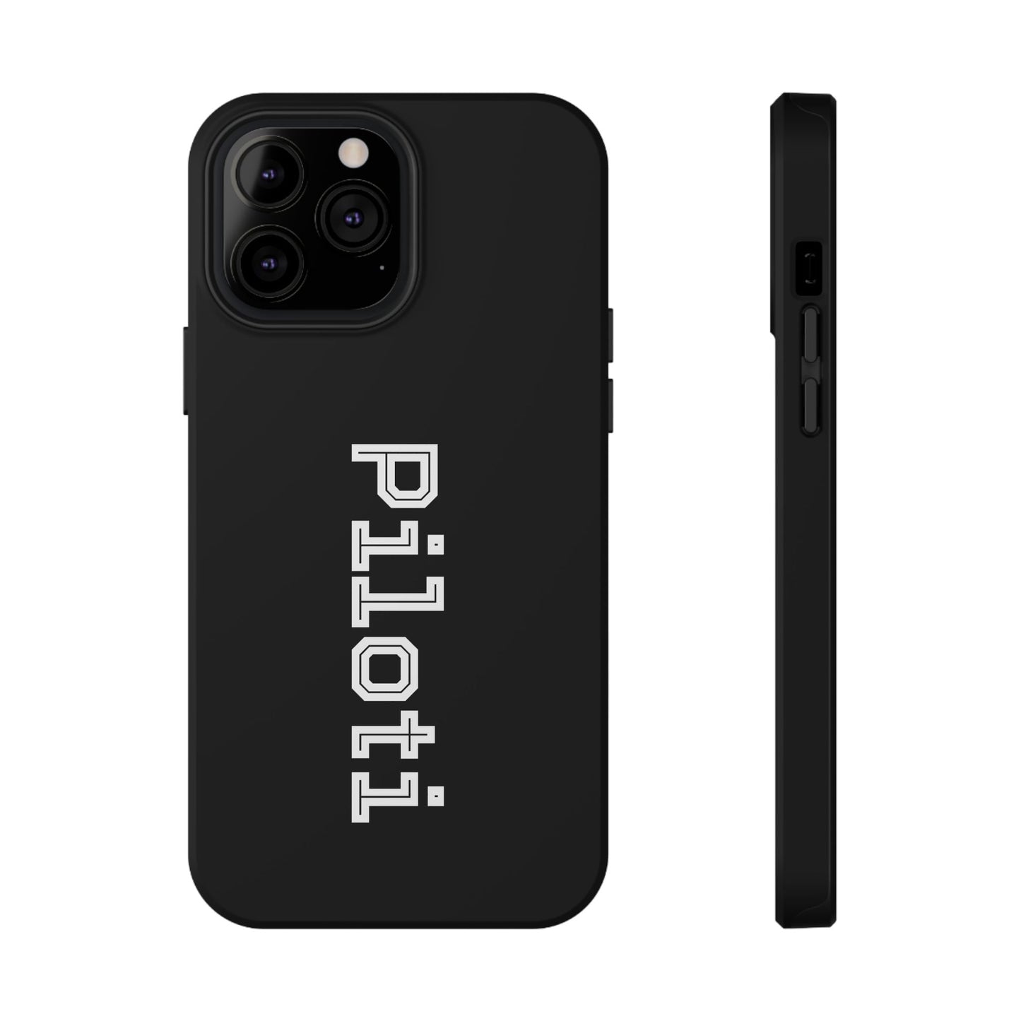 Impact-Resistant Smartphone Cases in black Printify