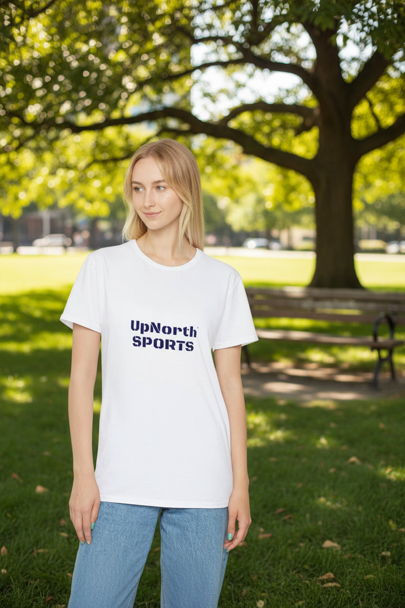 White Nature Colors Unisex Iconic T-Shirt white in front