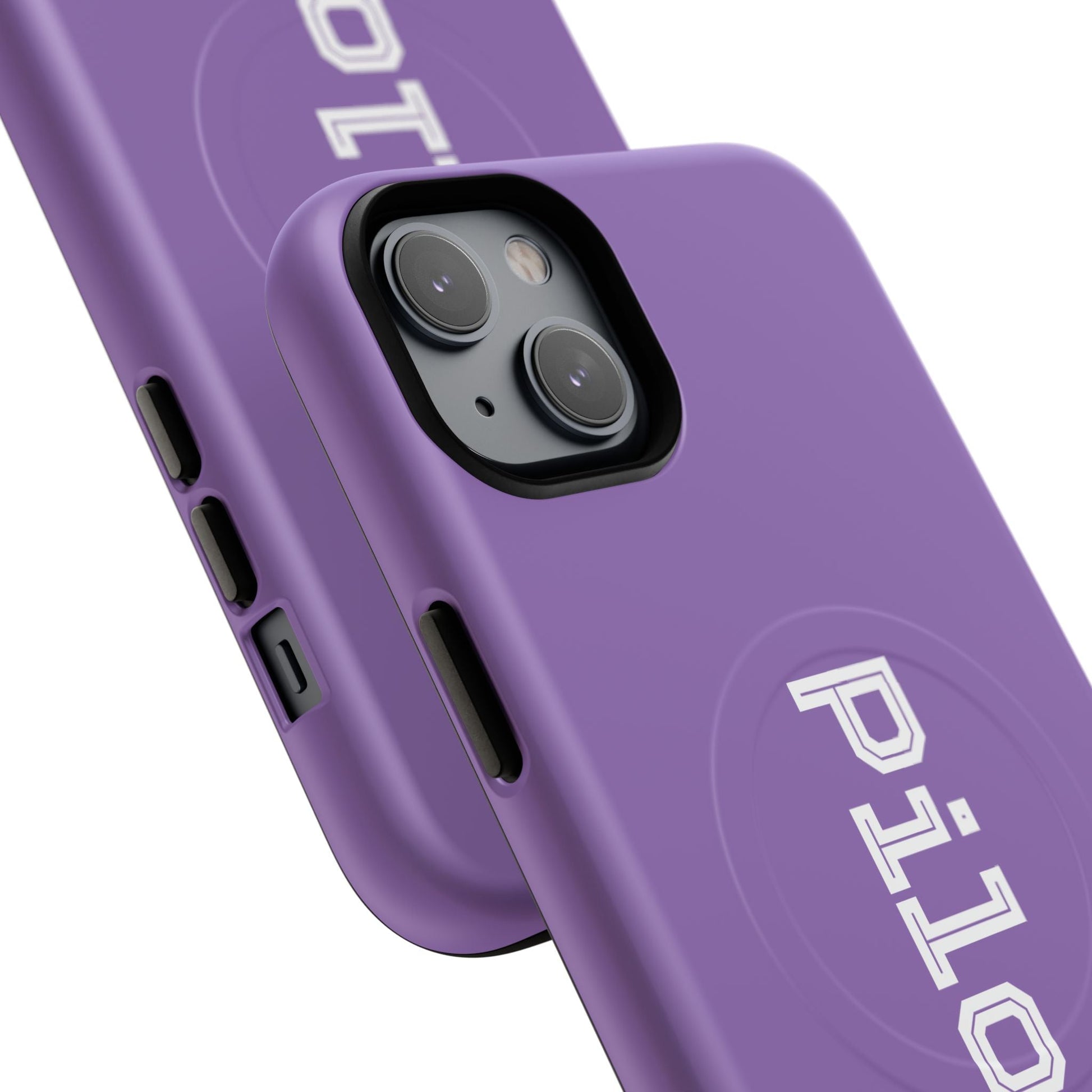 Tough Magnetic iPhone Cases Piloti in light purple Printify