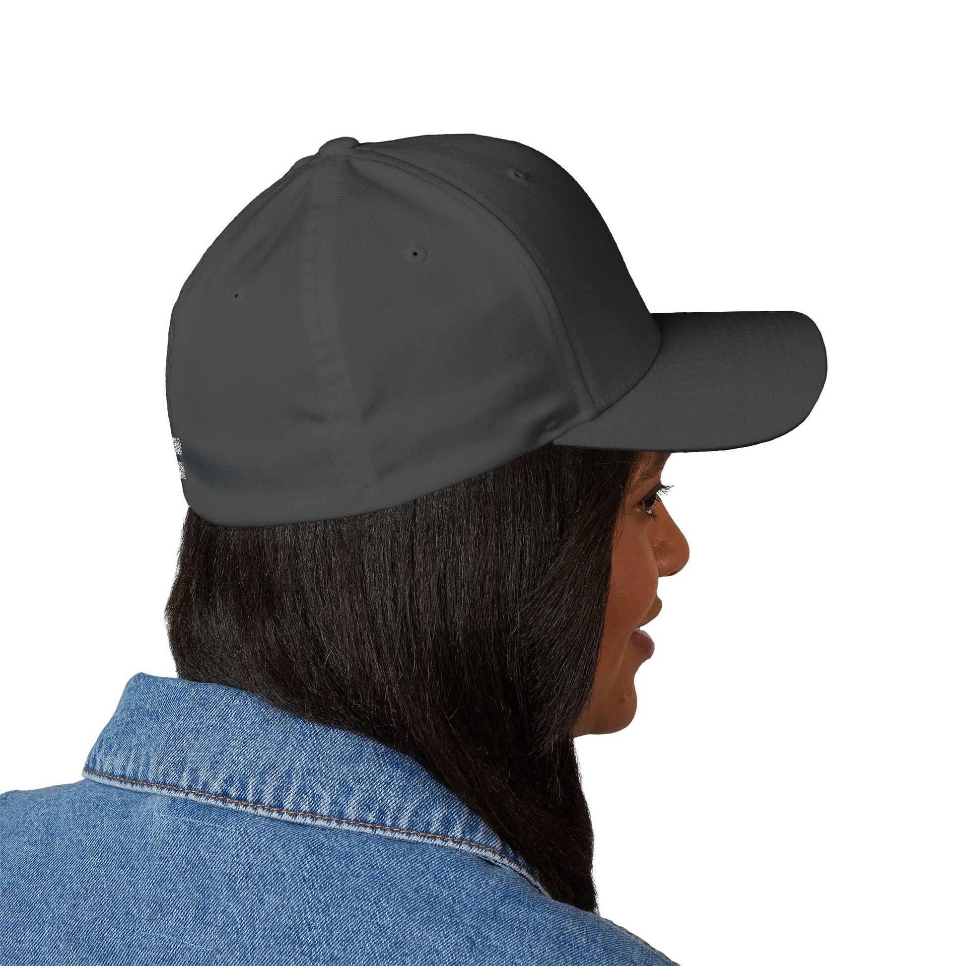 POS White Logo Closed Back Cap Printify